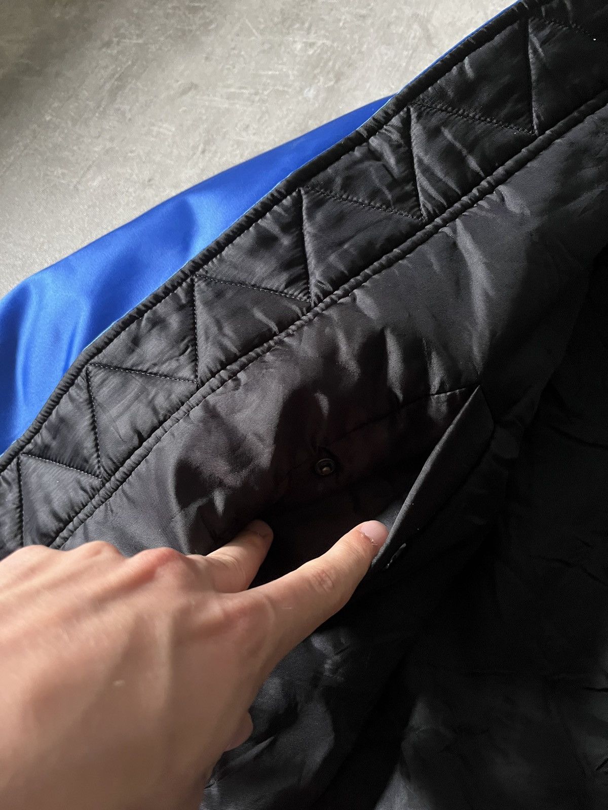 Balenciaga Balenciaga political campaign bomber jacket blue Size US M / EU 48-50 / 2 - 17 Thumbnail