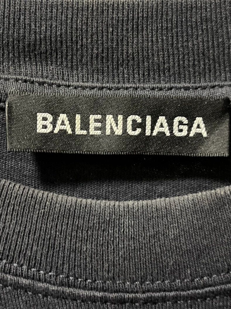Balenciaga Balenciaga Blue Band Portrait Short Sleeve \n Speed hunter Size US XS / EU 42 / 0 - 2 Thumbnail