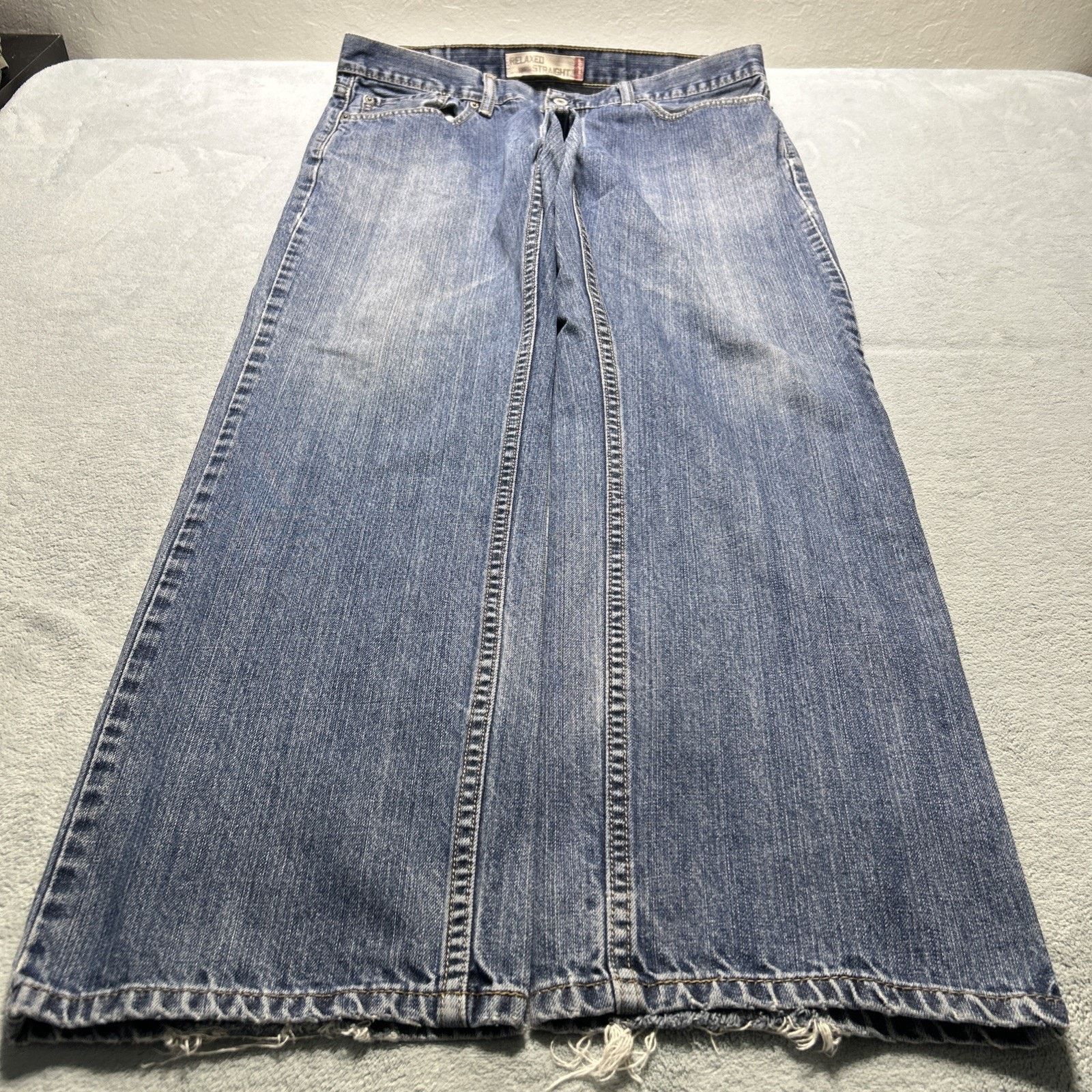 Levi's Levis 559 Beyond Baggy Jeans 36x32 Baggie Loose Hamilton Size 36" / US 14 / IT 50 - 2 Thumbnail