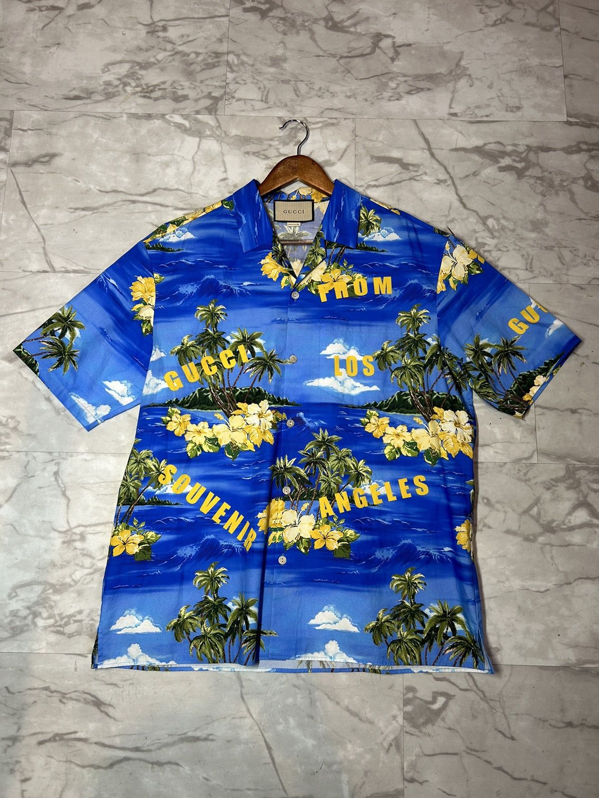 Gucci Gucci Floral Hawaii button shirt Size US XL / EU 56 / 4 - 3 Thumbnail