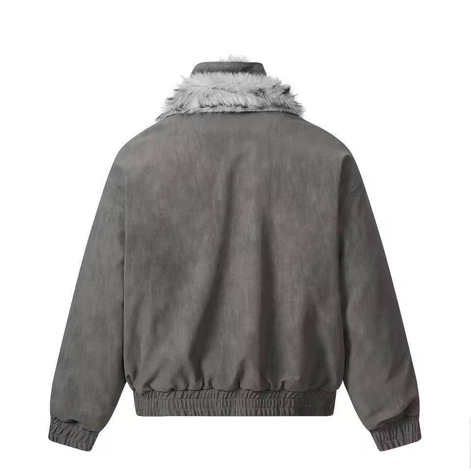 Other Streetwear Design Patchwork Fur Winter Coat Jacket Size US M / EU 48-50 / 2 - 4 Thumbnail