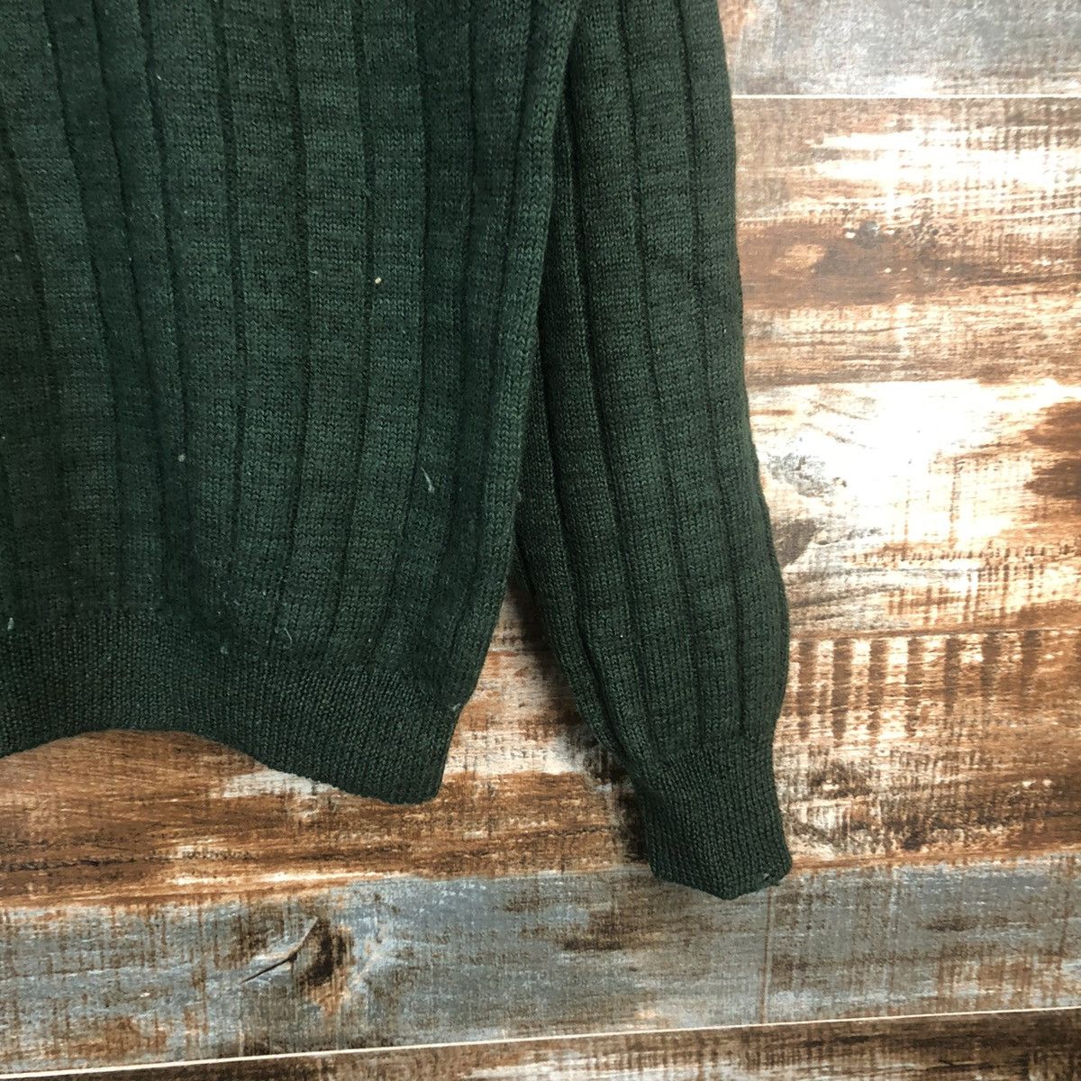 Uniqlo DLL Uniqlo japan vintage Green Knitwear #C590 Size M / US 6-8 / IT 42-44 - 8 Thumbnail