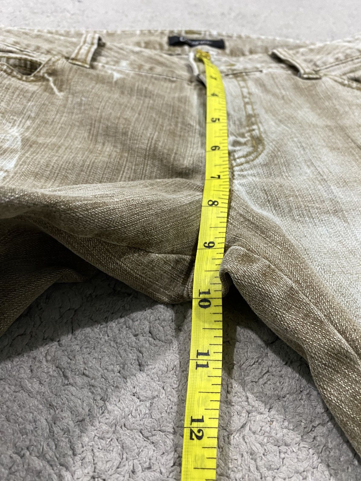 Japanese Brand Oririn Cargo Multipocket Flared Punk Style Jeans Denim Size US 31 - 18 Thumbnail