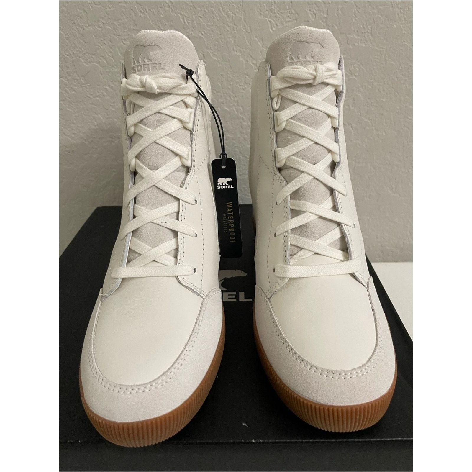 SOREL SOREL Women Size 11 Out N About Wedge Boot Sea Salt Gum Size US 11 / IT 41 - 2 Thumbnail