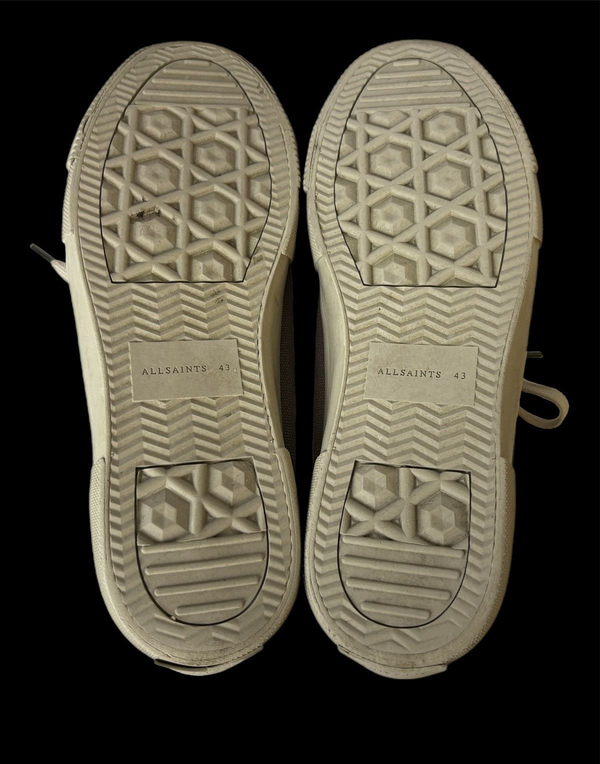 Allsaints AllSaints Rigg Sneakers Oxford Khaki/Green Canvas Size US 10 / EU 43 - 9 Thumbnail