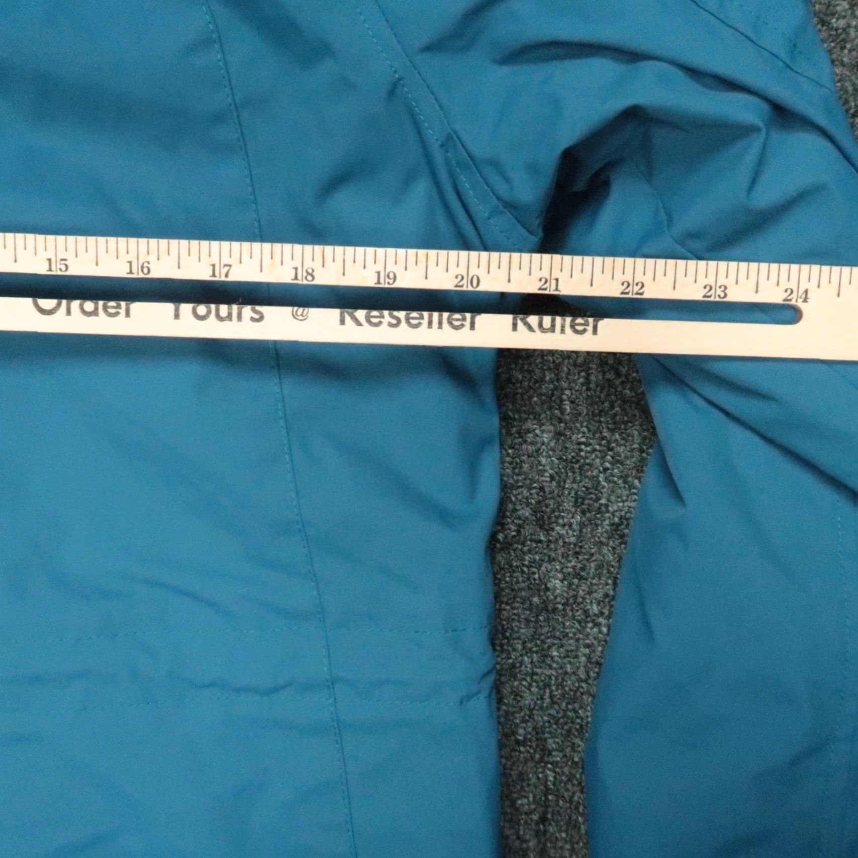 Vintage LL Bean Jacket Womens Medium Blue Winter Warmer Coat Full Zip Pockets Hooded Size M / US 6-8 / IT 42-44 - 7 Thumbnail
