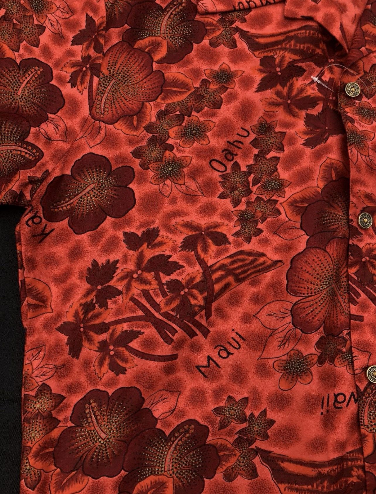 Vintage RARE! Vintage 1960s Royal Hawaiian shirt Aloha Wear Size US XL / EU 56 / 4 - 10 Thumbnail