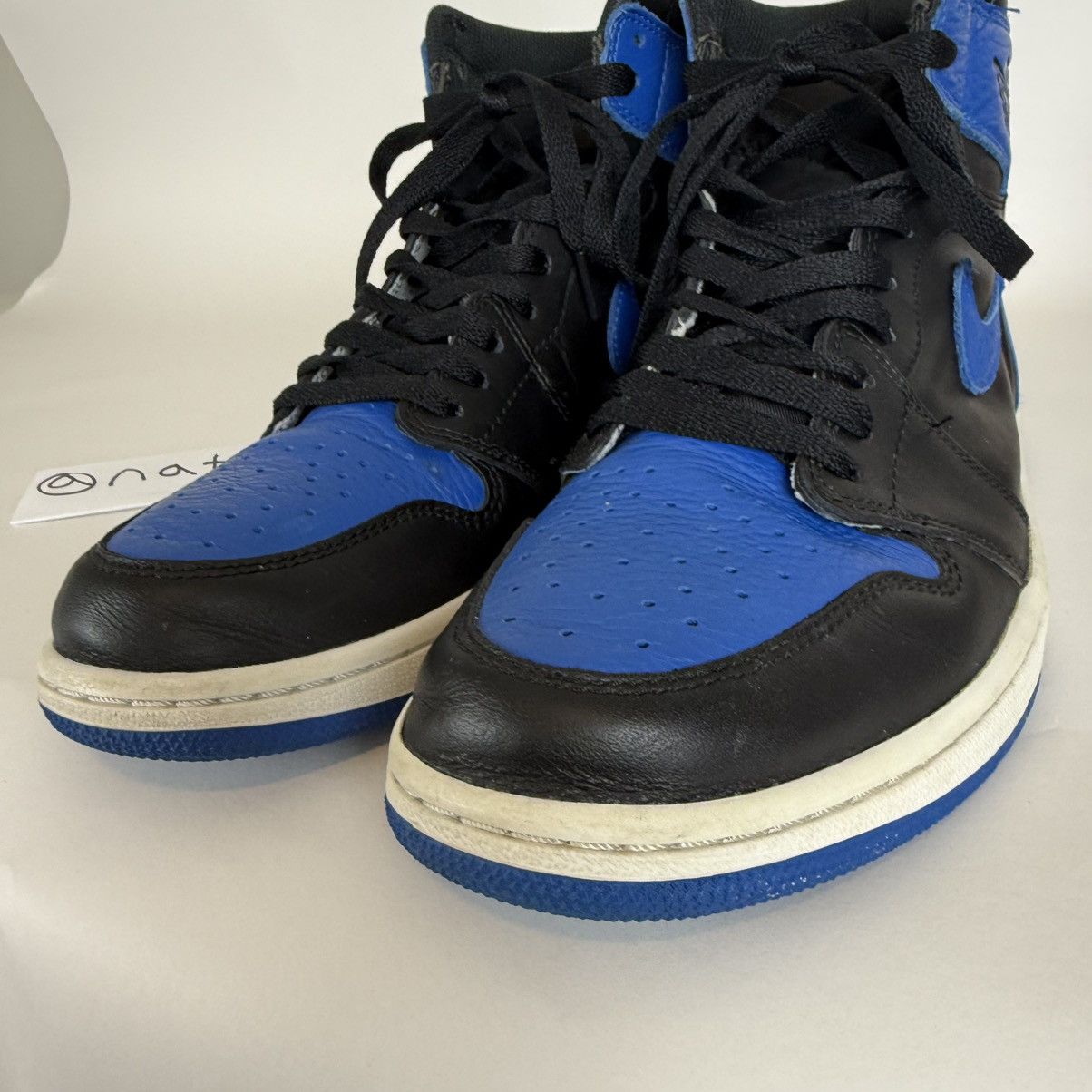 Jordan Brand × Nike Size 10.5-Jordan 1 Royal Blue 2017- NEAR BRAND NEW! Size US 10.5 / EU 43-44 - 5 Thumbnail