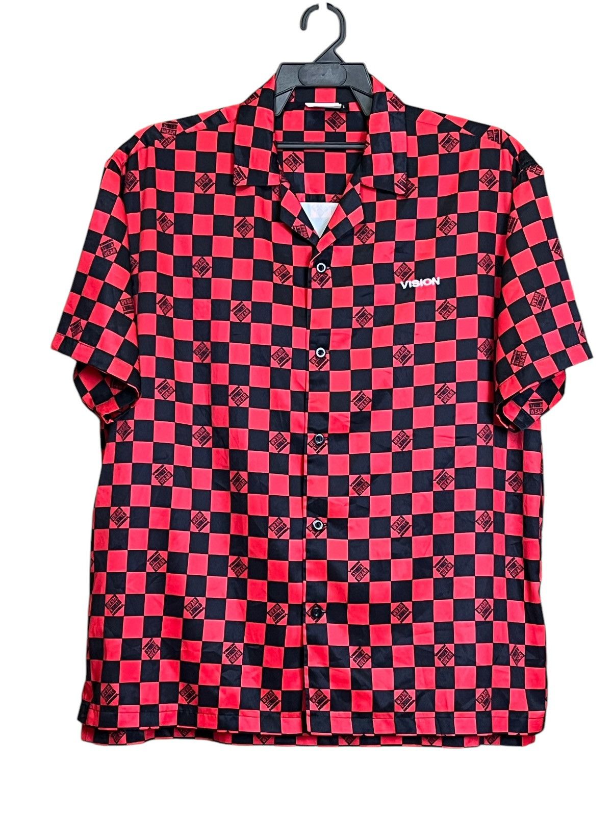 Vision Streetwear GRAIL🔥VISION STREET WEAR MONOGRAM 2018 BUTTON UPS SHIRT Size US XL / EU 56 / 4 - 1 Thumbnail