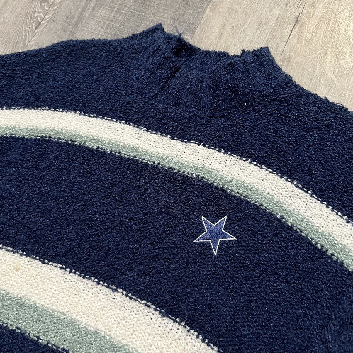 NFL × Vintage VTG Gameday Clothing Dallas Cowboys Striped NFL Knit Sweater Size US L / EU 52-54 / 3 - 2 Thumbnail