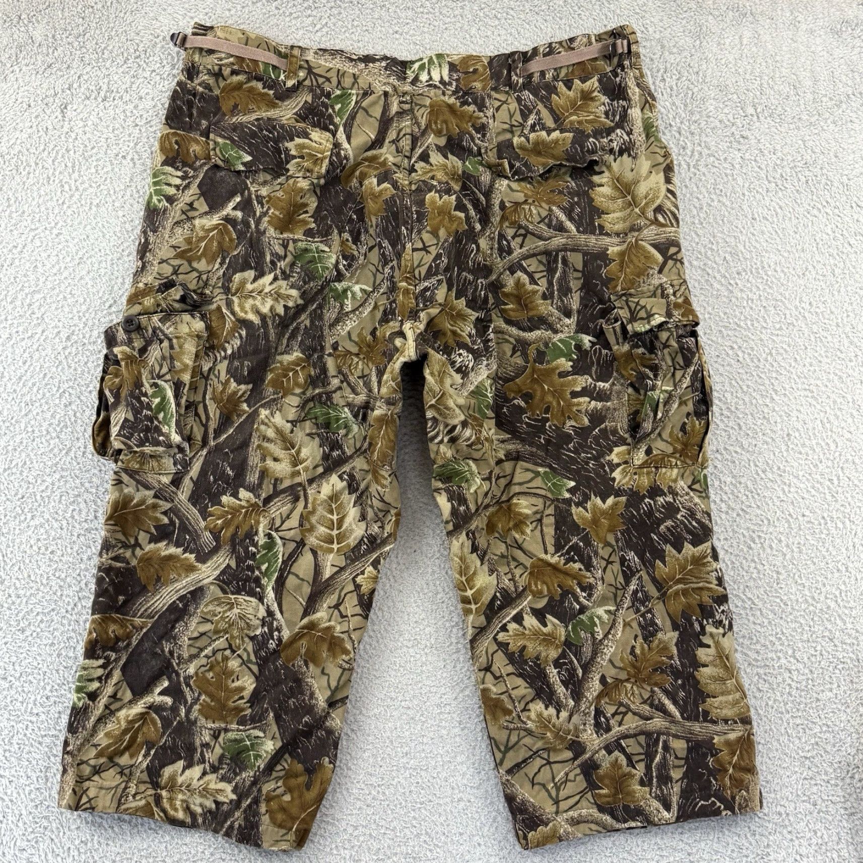 Vintage VINTAGE Master Sportsman Pants Mens 40x25 Camouflage 90s Foliage Hunting Capri Size US 40 / EU 56 - 6 Thumbnail