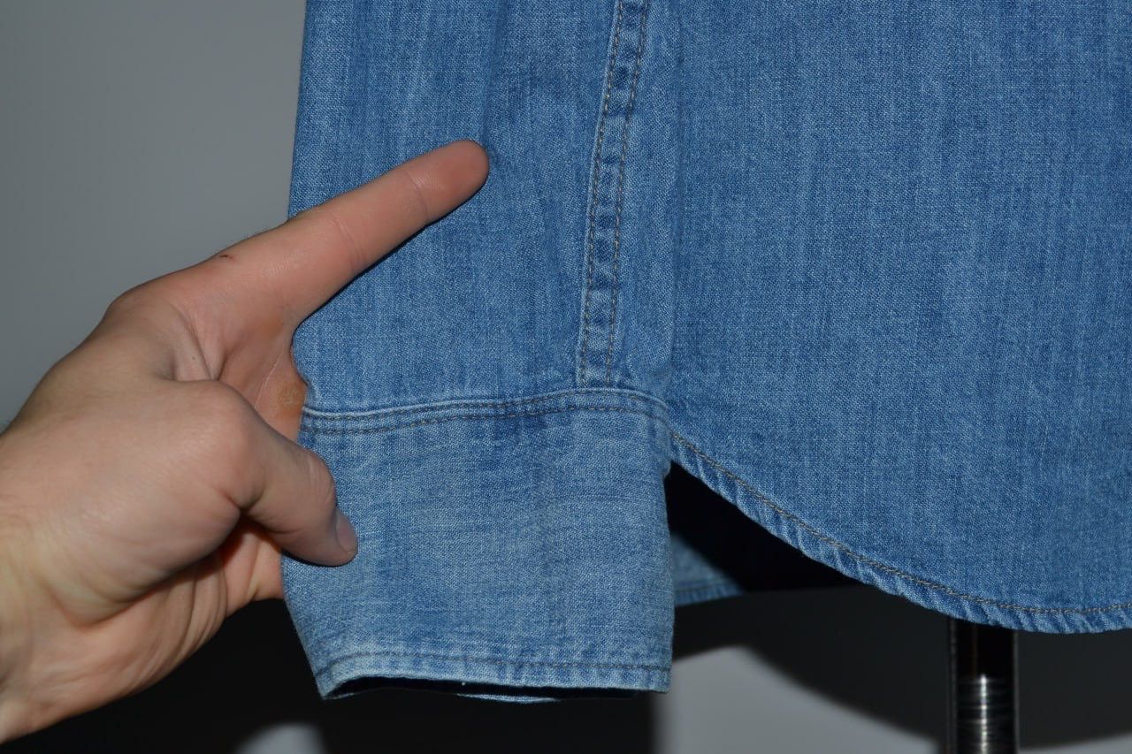 G-Star G-Star Raw Western Shirt Denim Blue Western Slim Fit Size S Size US S / EU 44-46 / 1 - 4 Thumbnail
