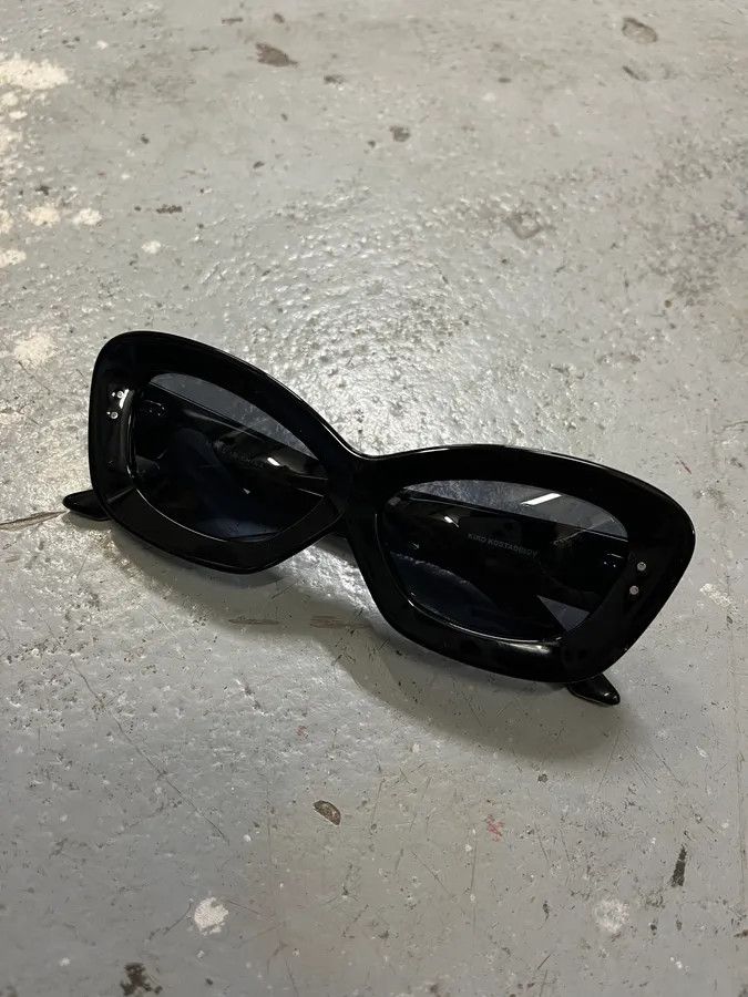 Kiko Kostadinov Kiko Kostadinov Black Sunglasses Size ONE SIZE - 1 Thumbnail