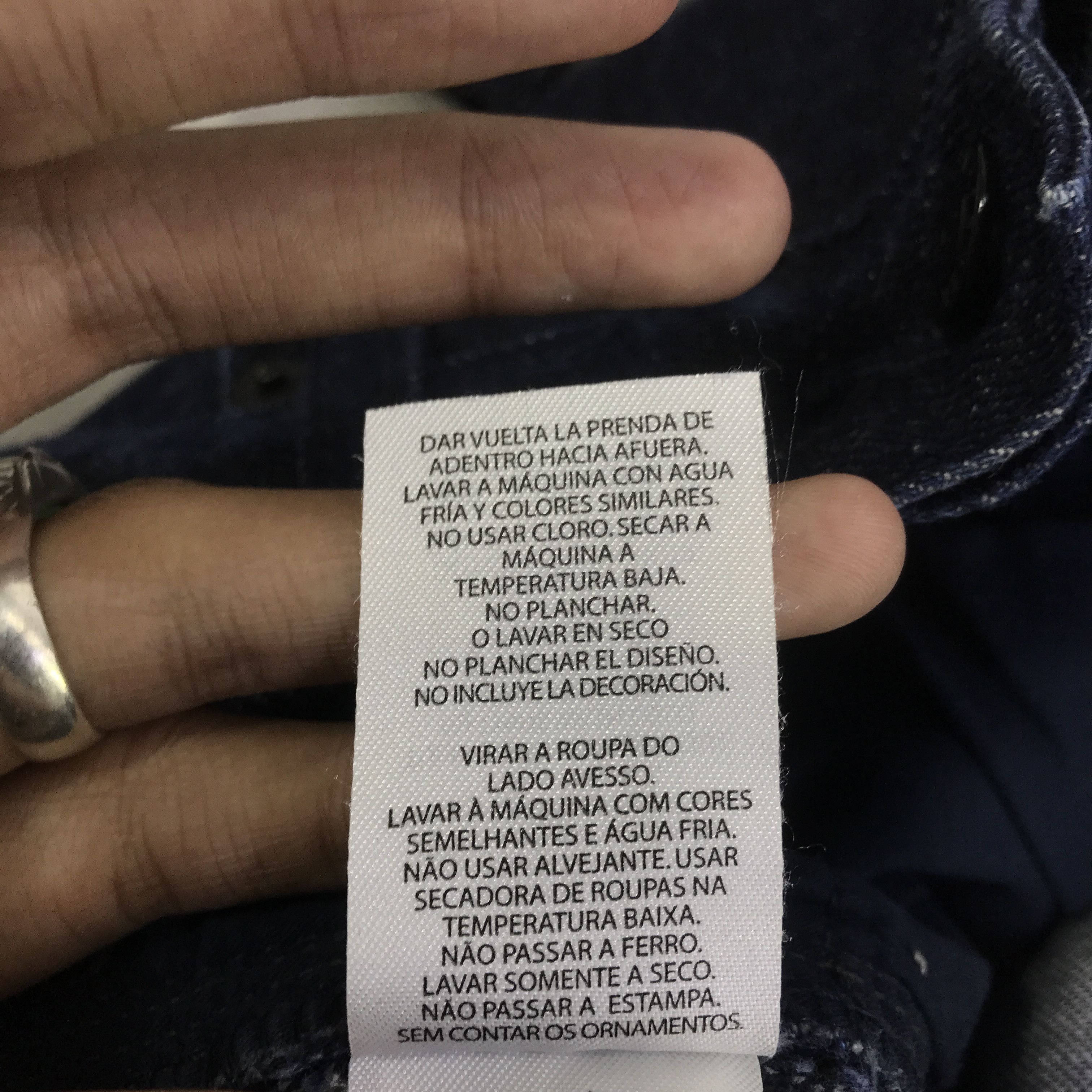 Armani Exchange Vintage Armani Exchange Blue Denim Jeans pants K130B1 Size US 32 / EU 48 - 20 Thumbnail