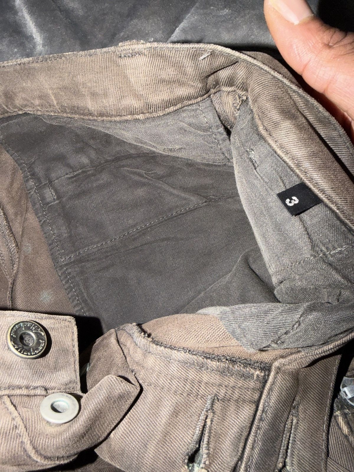 Attachment Attachment Waxed Cargo Pants Size US 32 / EU 48 - 3 Thumbnail