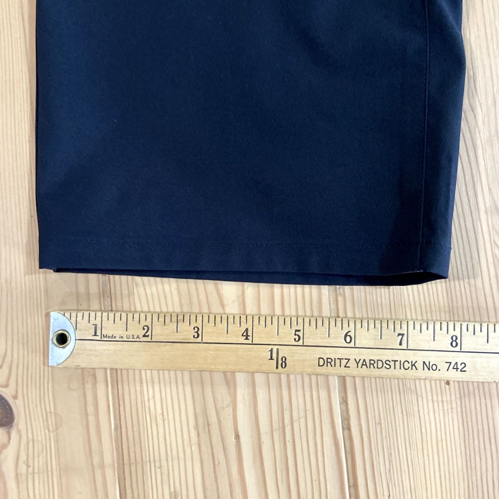 Vintage Bluffworks Pants Mens 36x28 Black Ascender Tailored Fit Travel Tech Chino Slm Straight Pocket Zip Front Flat Front Size US 36 / EU 52 - 7 Thumbnail