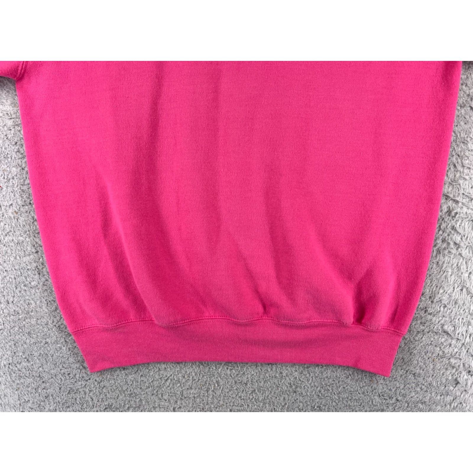 Champion Champion Sweatshirt Adult Small Pink Embroidered Long Sleeve Pullover Crew Neck Shirt Men Size US S / EU 44-46 / 1 - 5 Thumbnail