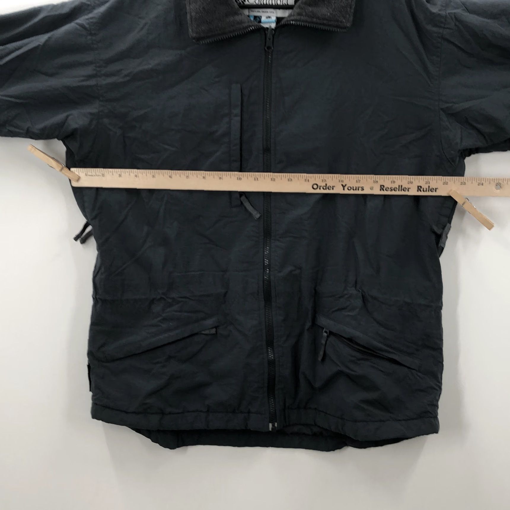 Vintage Columbia Jacket Womens Black Long Sleeve Pockets Fleece Full Zip Size L Size L / US 10 / IT 46 - 2 Thumbnail