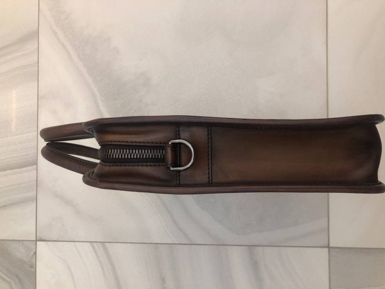 Berluti Berlui Berluti Brown Venezia Leather Deux Jours Briefcase Size ONE SIZE - 4 Thumbnail