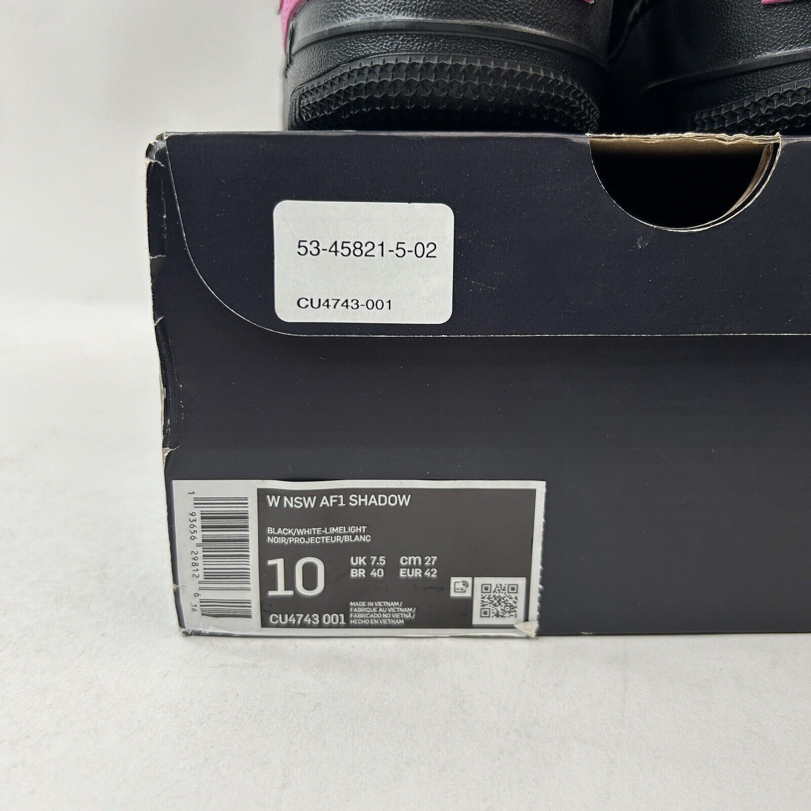 Nike Nike Air Force 1 NSW Shadow “Cosmic Fuchsia” 2024 Size US 10 / IT 40 - 5 Thumbnail