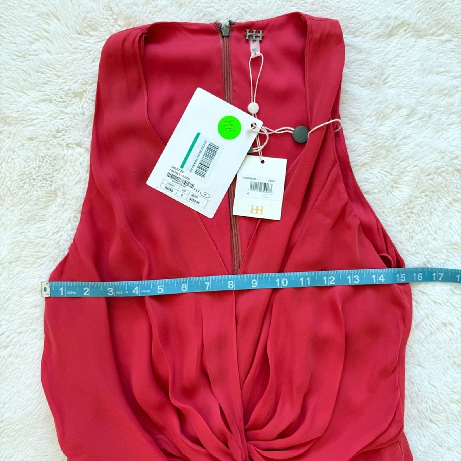 Halston Heritage NWT! Halston Heritage women silk dress size 6 US Retail 553$ Size M / US 6-8 / IT 42-44 - 8 Thumbnail