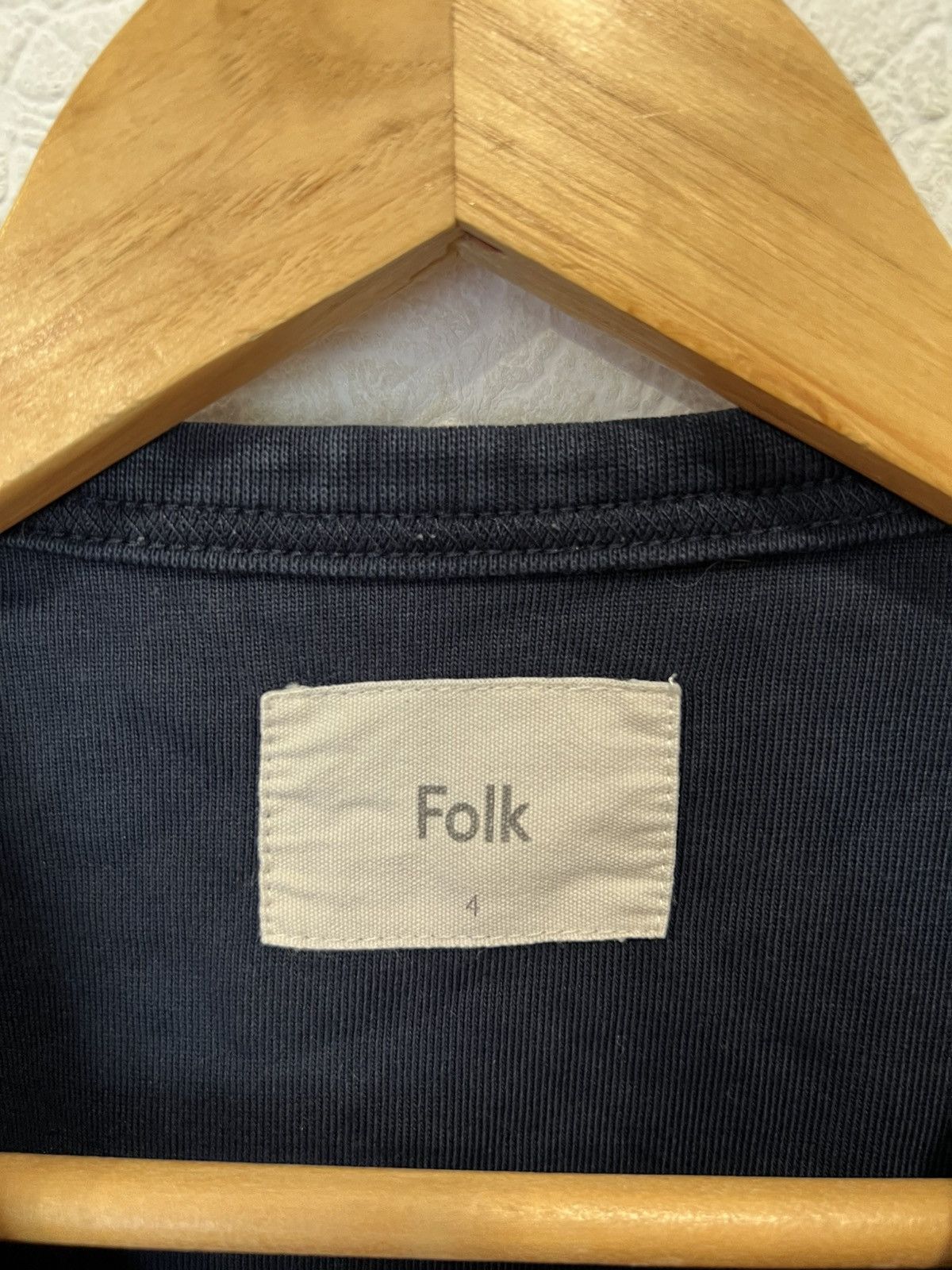Folk Folk Basic Blue T Shirt Tee Mens Size US L / EU 52-54 / 3 - 4 Thumbnail