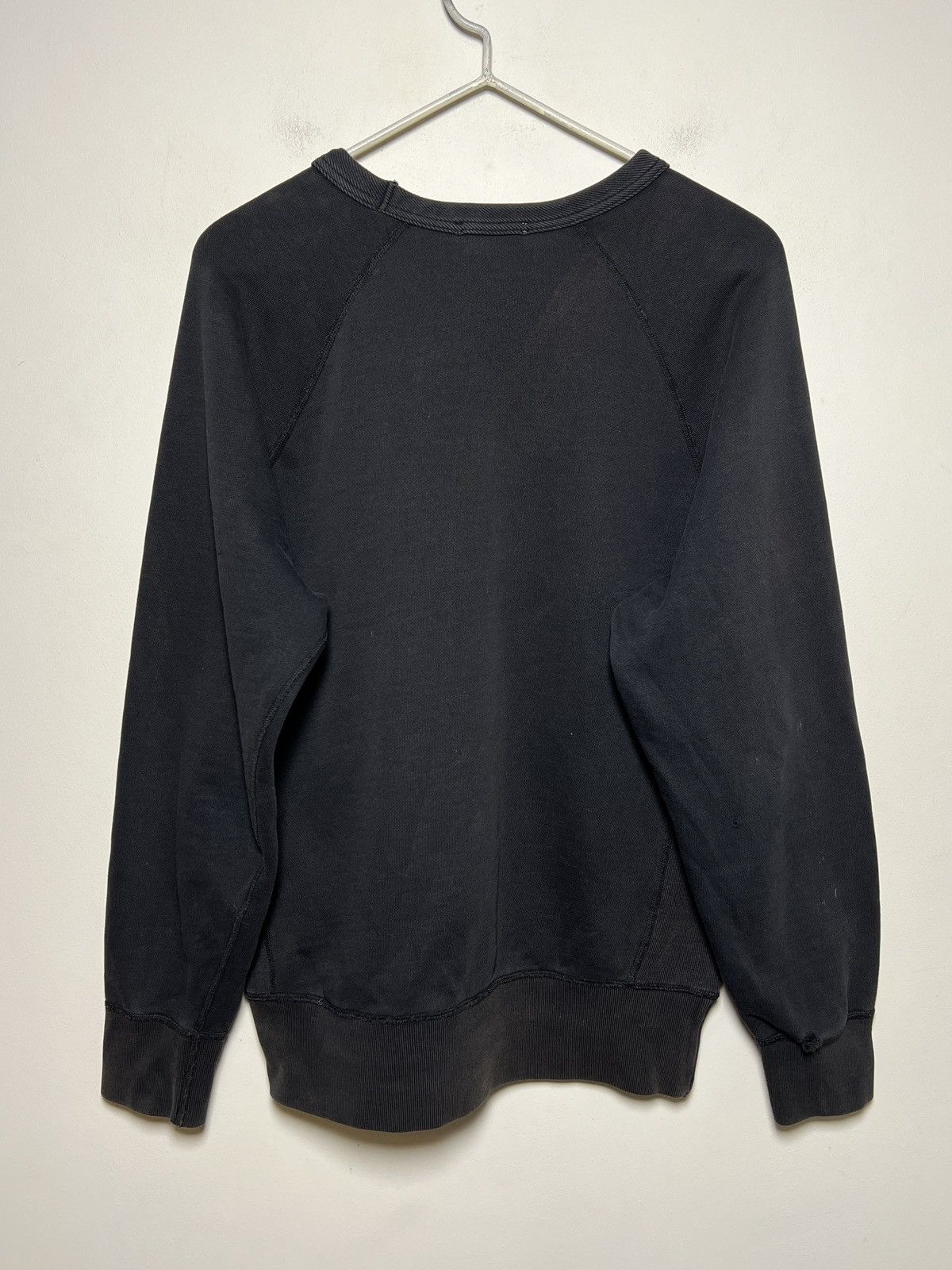 Acne Studios acne y2k washed black crewneck sweatshirt s-m Size US M / EU 48-50 / 2 - 10 Thumbnail