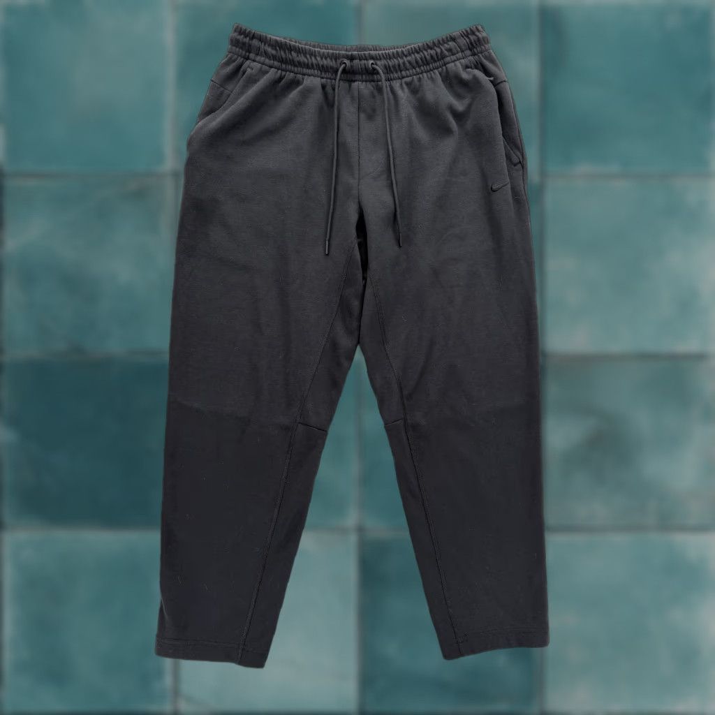 Nike Nike Dri-Fit Pants Mens Medium Black Fleece Jogger Sweatpants Athletic Gym Camp Size US 31 - 1 Thumbnail
