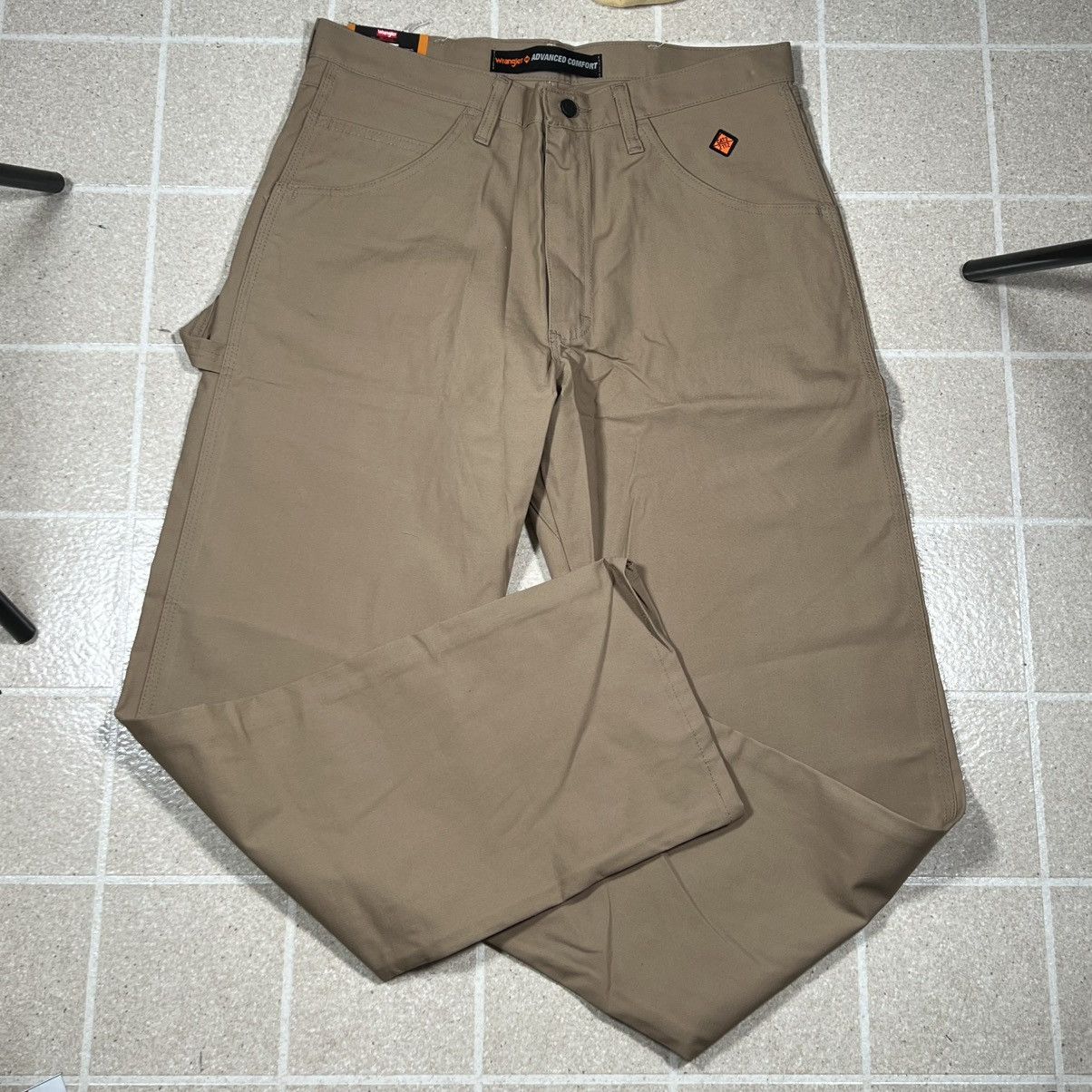 Wrangler Wrangler® FR Flame-Resistant Riggs Carpenter Pant, khaki Size US 34 / EU 50 - 7 Thumbnail