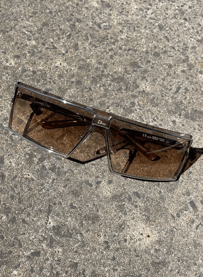 Dior Christian Dior Sunglasses Troika Shield Mask Vintage Size ONE SIZE - 2 Thumbnail