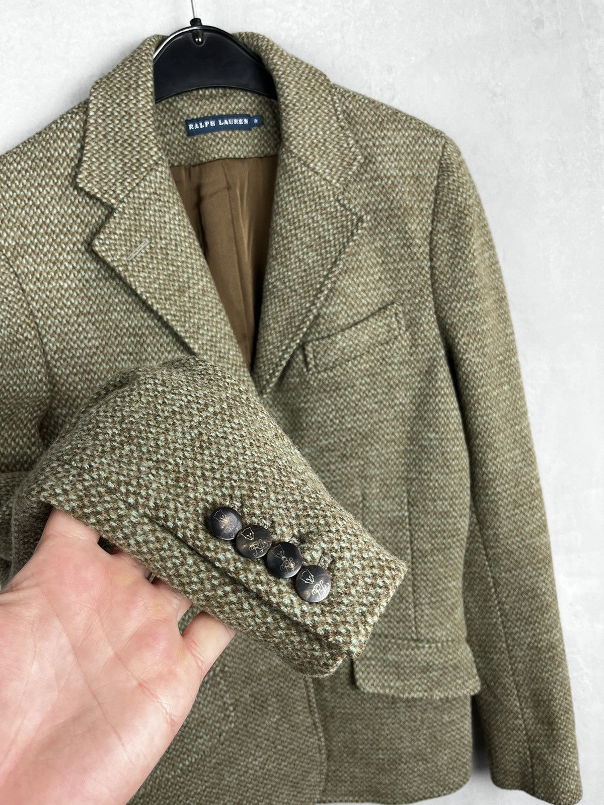 Polo Ralph Lauren × Ralph Lauren × Vintage Ralph Lauren blazer jacket vintage 90s Size M / US 6-8 / IT 42-44 - 6 Thumbnail