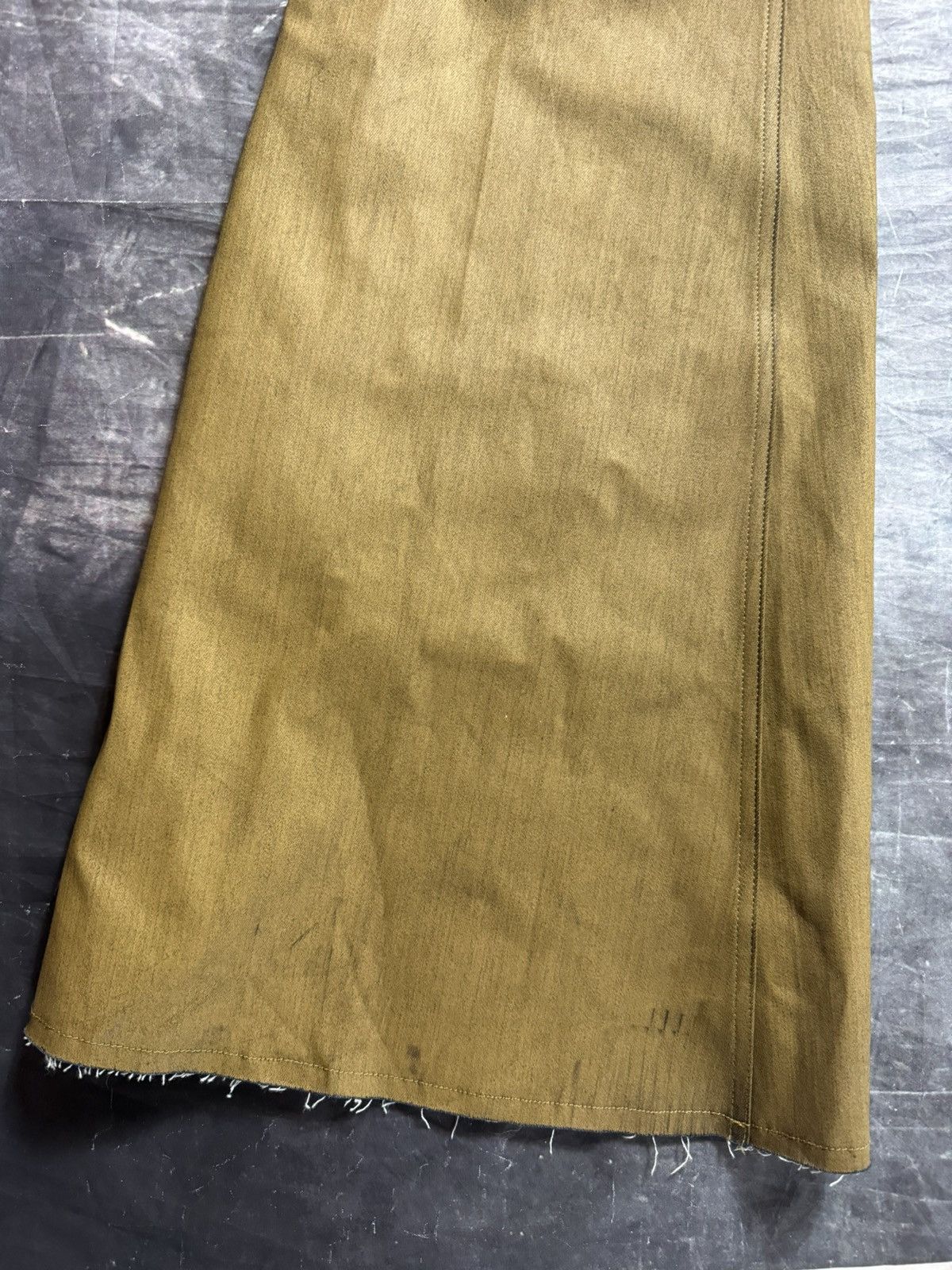 Rick Owens Rick Owens FW24 Porterville Bolan Cut Jeans in Honey Size US 31 - 4 Thumbnail