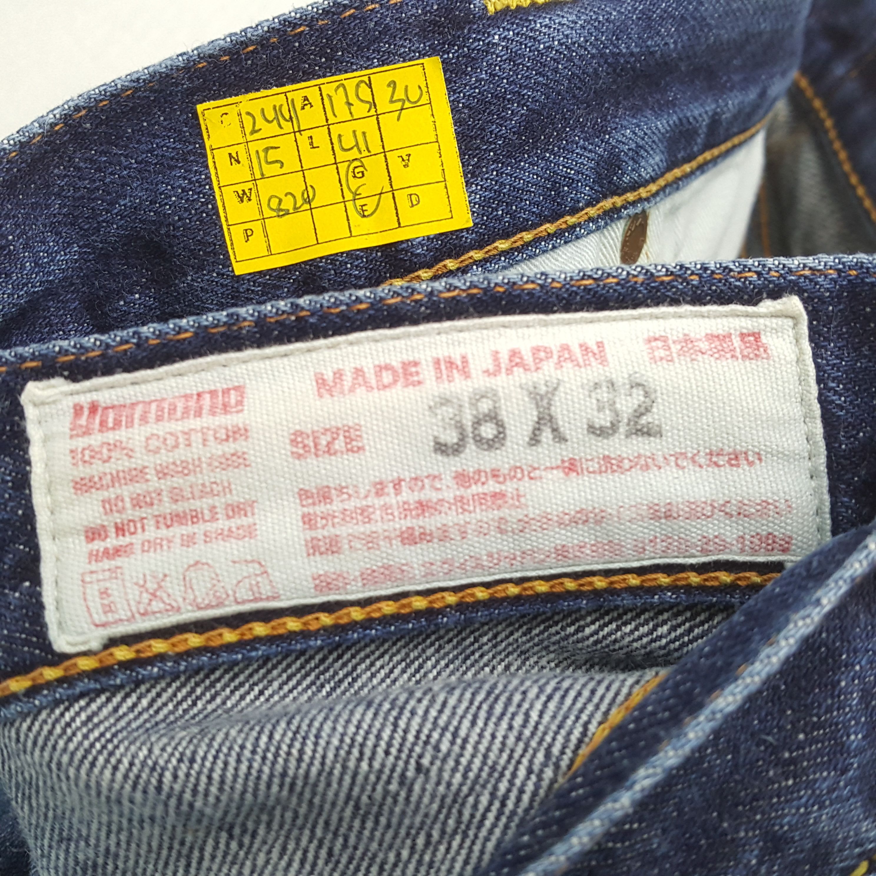 Evisu × Japanese Brand × Vintage Vintage EVISU Japanese Brand Daicock Custom Style Jeans Size US 35 - 14 Thumbnail