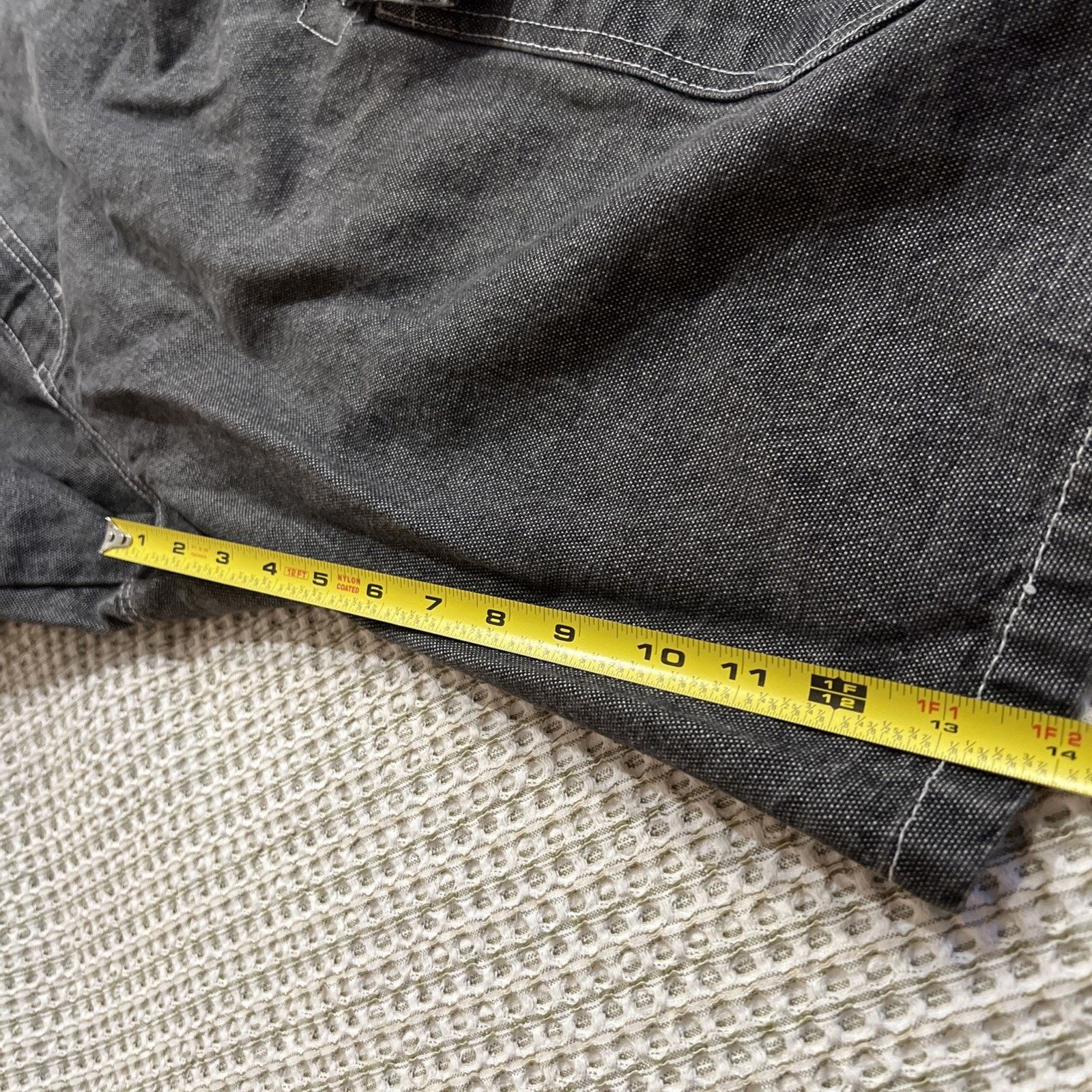 Southpole Southpole Y2K Baggy Shorts Jorts Size 38 Gray Denim JNCO Size US 38 / EU 54 - 20 Thumbnail