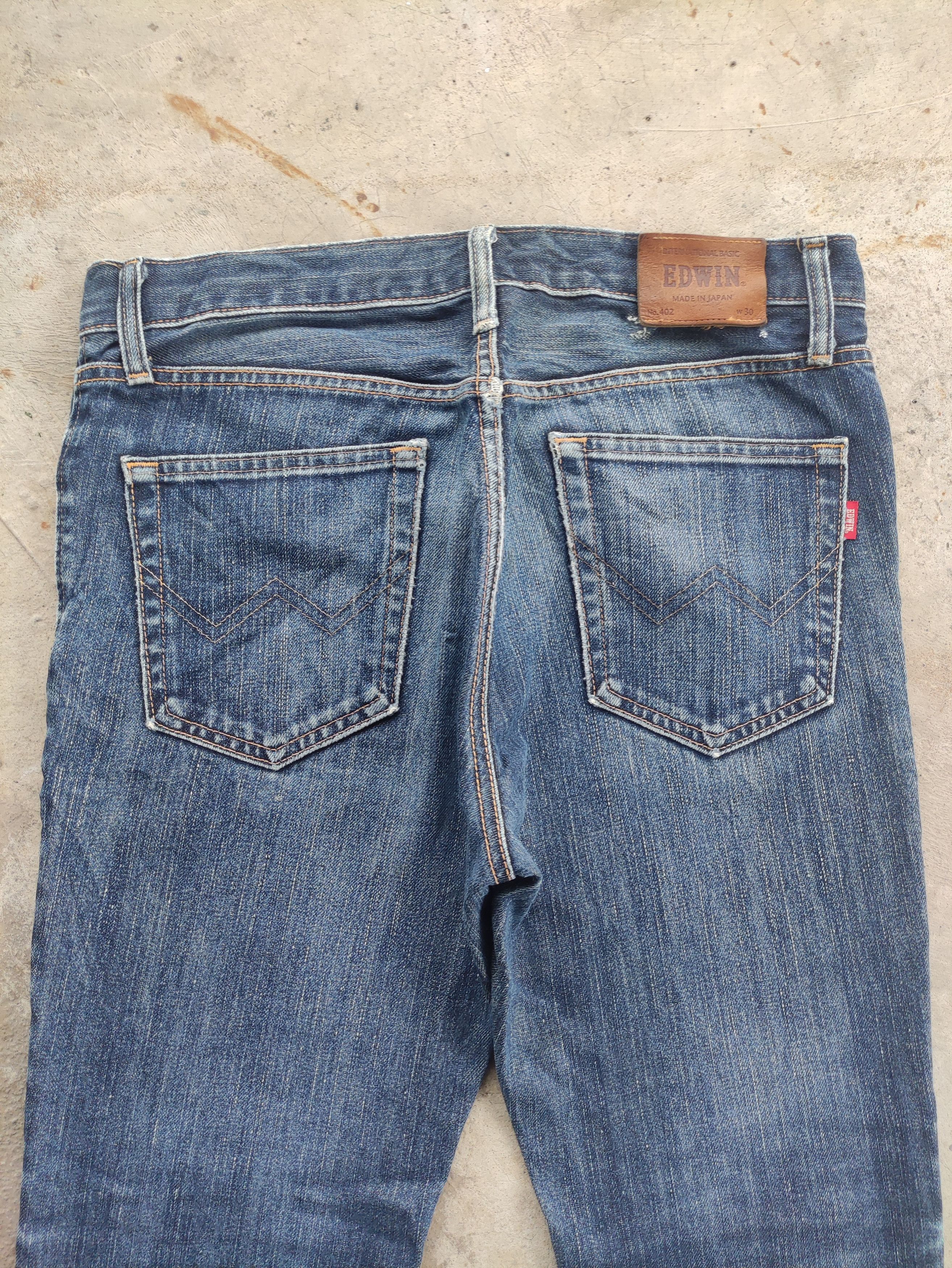Edwin Vintage Edwin Distressed Faded Jean Denim Pants W33 Size US 33 - 10 Thumbnail