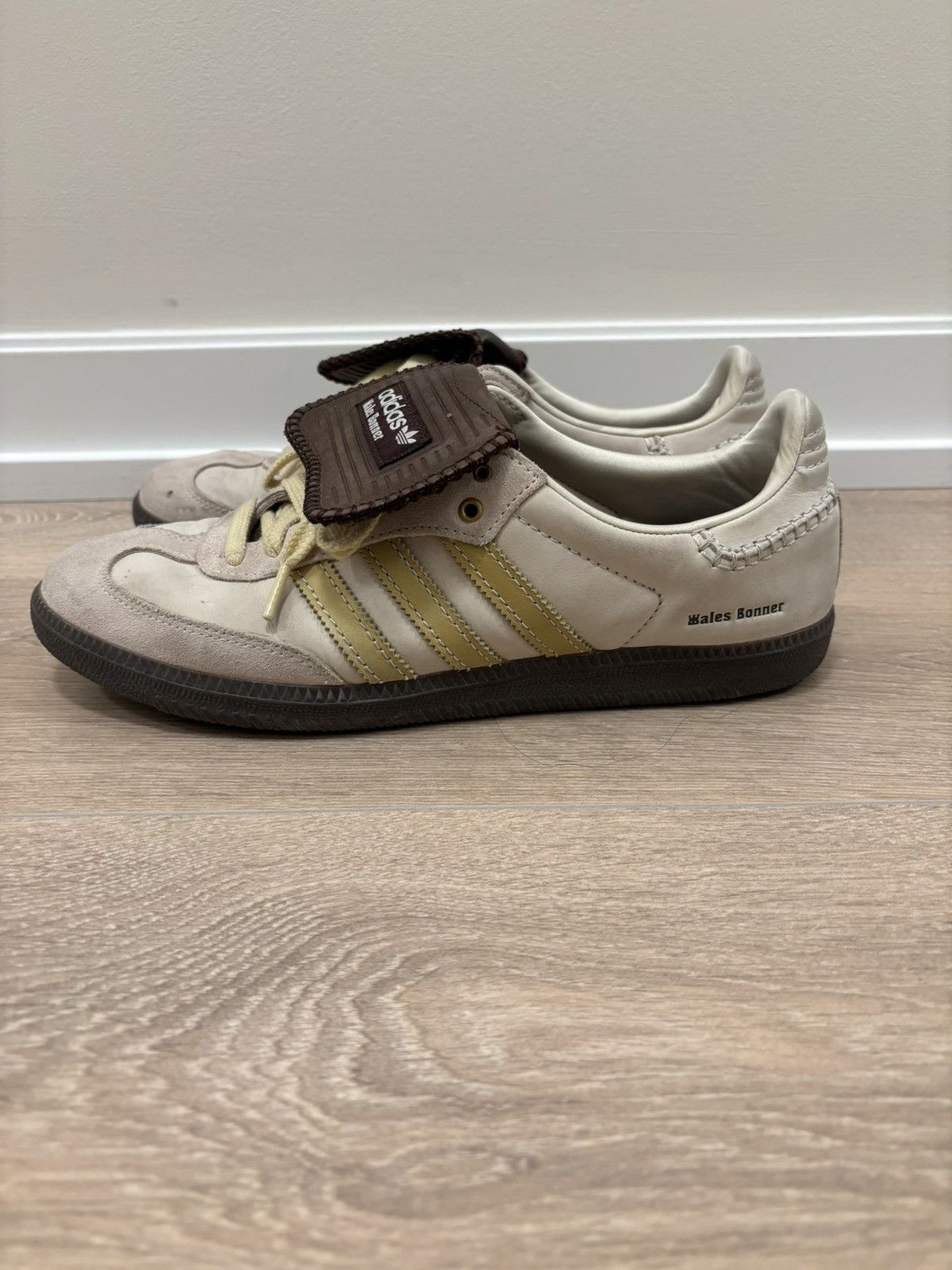 Adidas  Wales Bonner Adidas Wales Bonner Ecrtin Brown Samba | Grailed