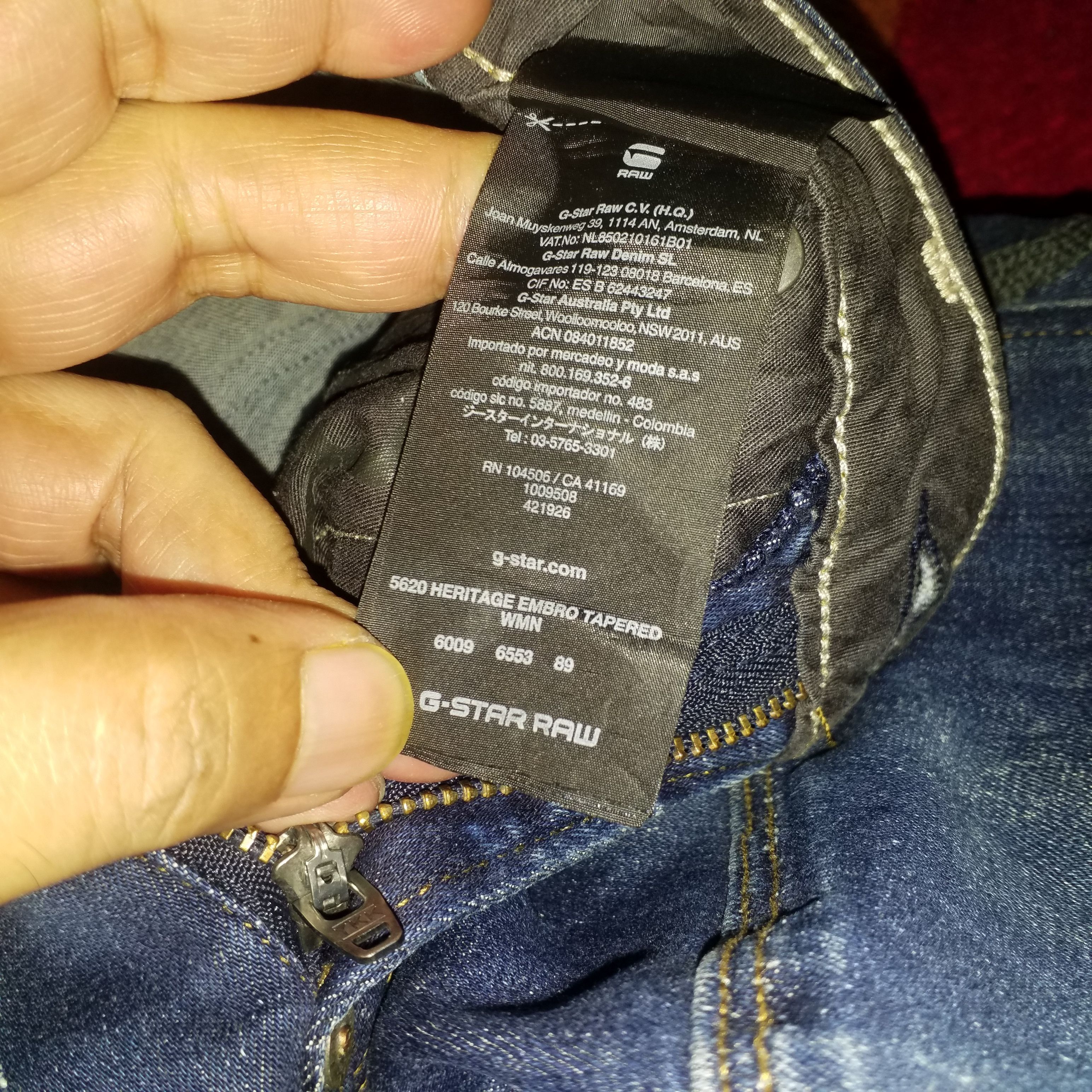 G-Star G STAR ELASTIC JEANS LOW RISE Size 27" / US 4 / IT 40 - 6 Thumbnail