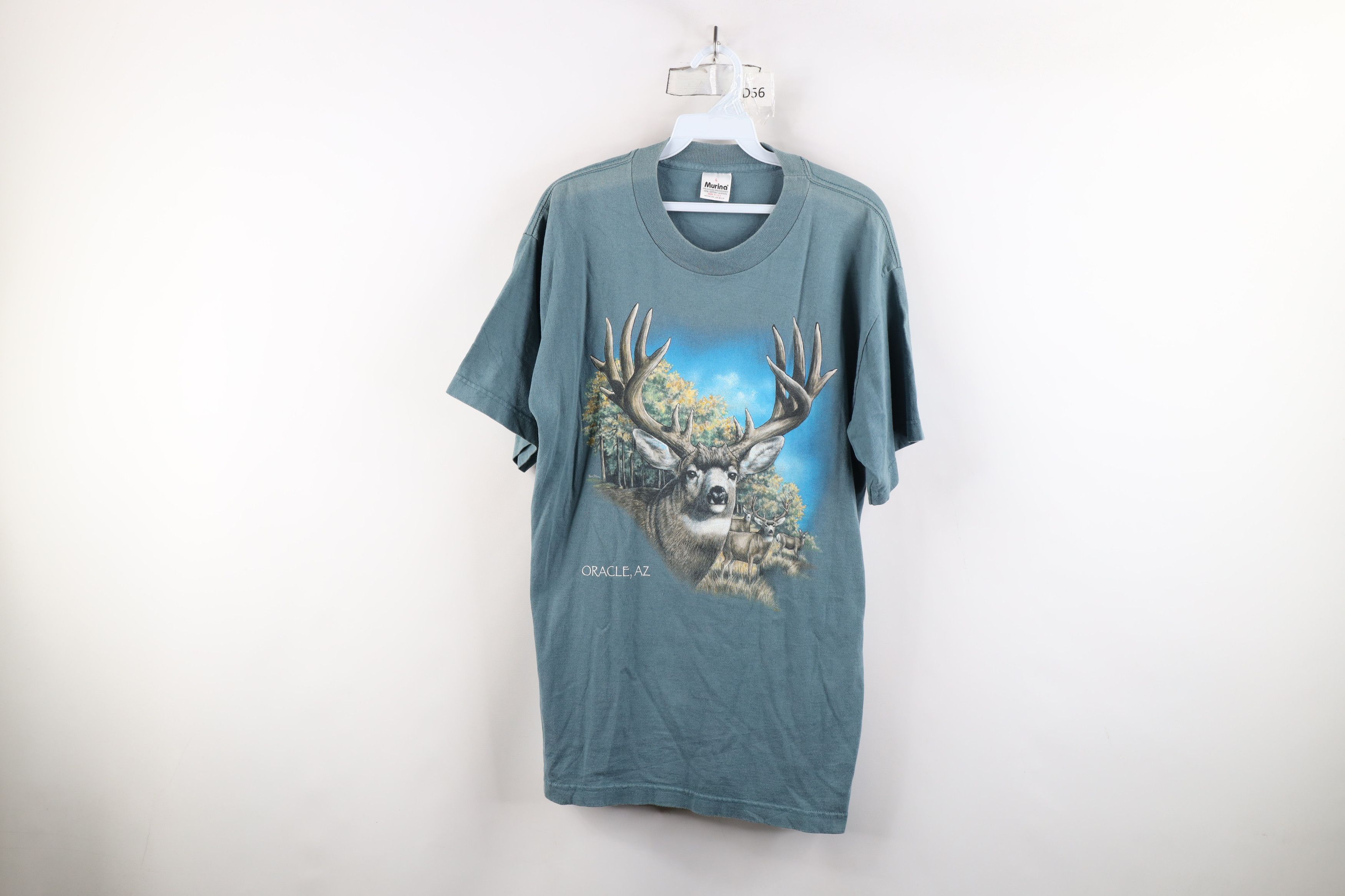 Vintage Vintage 90s Streetwear Nature Deer Buck Arizona T-Shirt USA Size US L / EU 52-54 / 3 - 1 Thumbnail