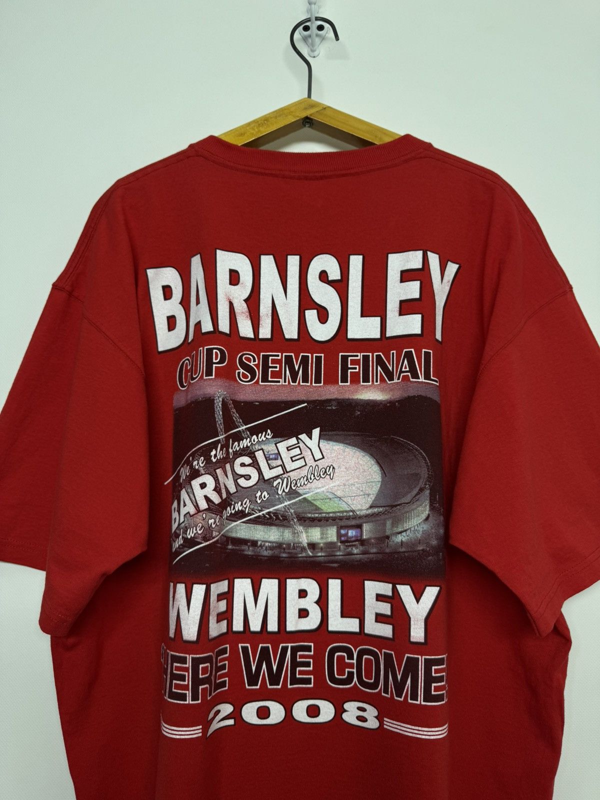 Fruit Of The Loom Vintage Y2k Barnsley the unlimated giant killers T-Shirt 00’ Size US XL / EU 56 / 4 - 2 Thumbnail