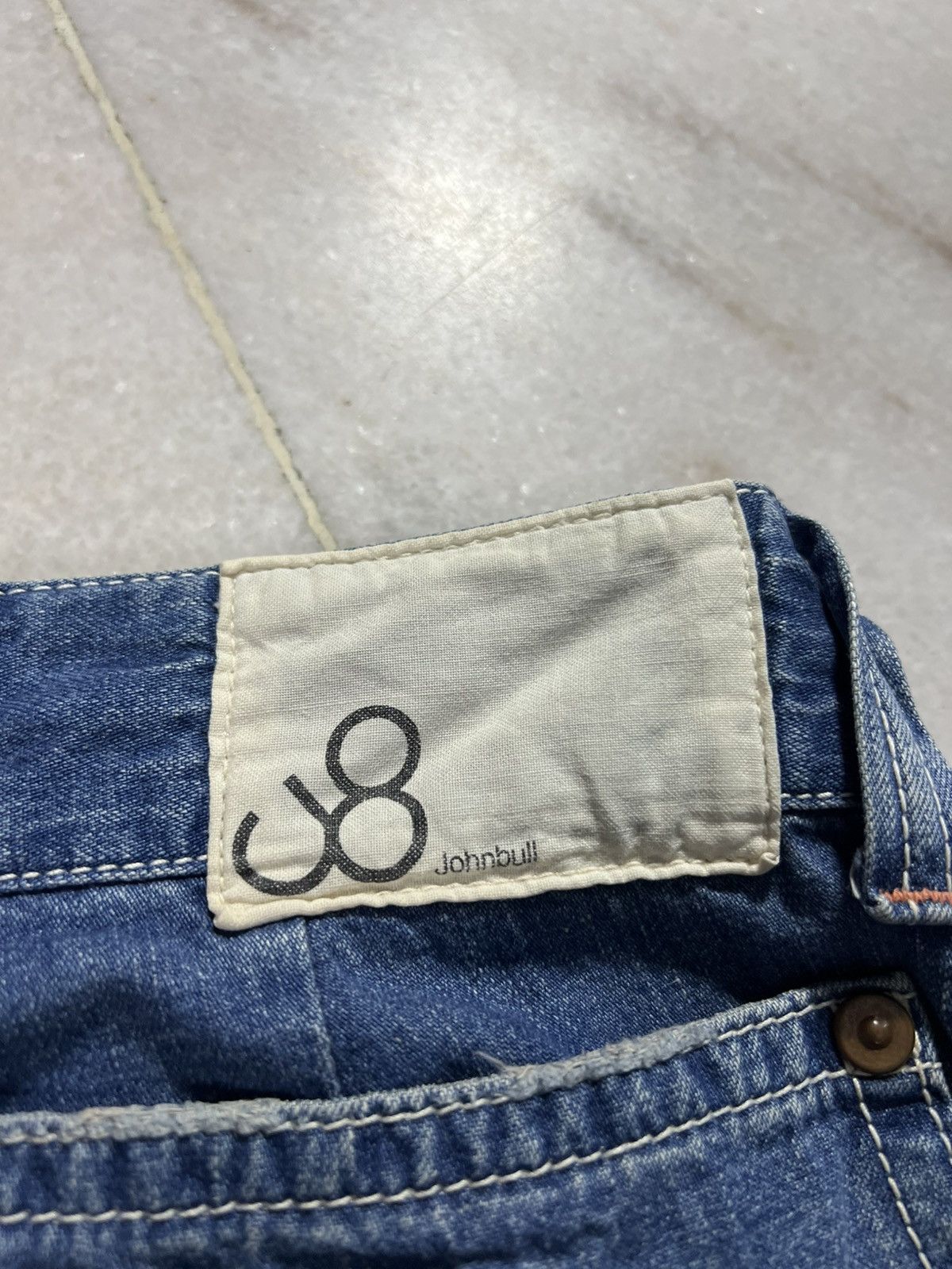 If Six Was Nine × Johnbull × KOJIMA GENES Vintage John Bull Worker Denim Pants Very Rare Size 28" / US 6 / IT 42 - 22 Thumbnail