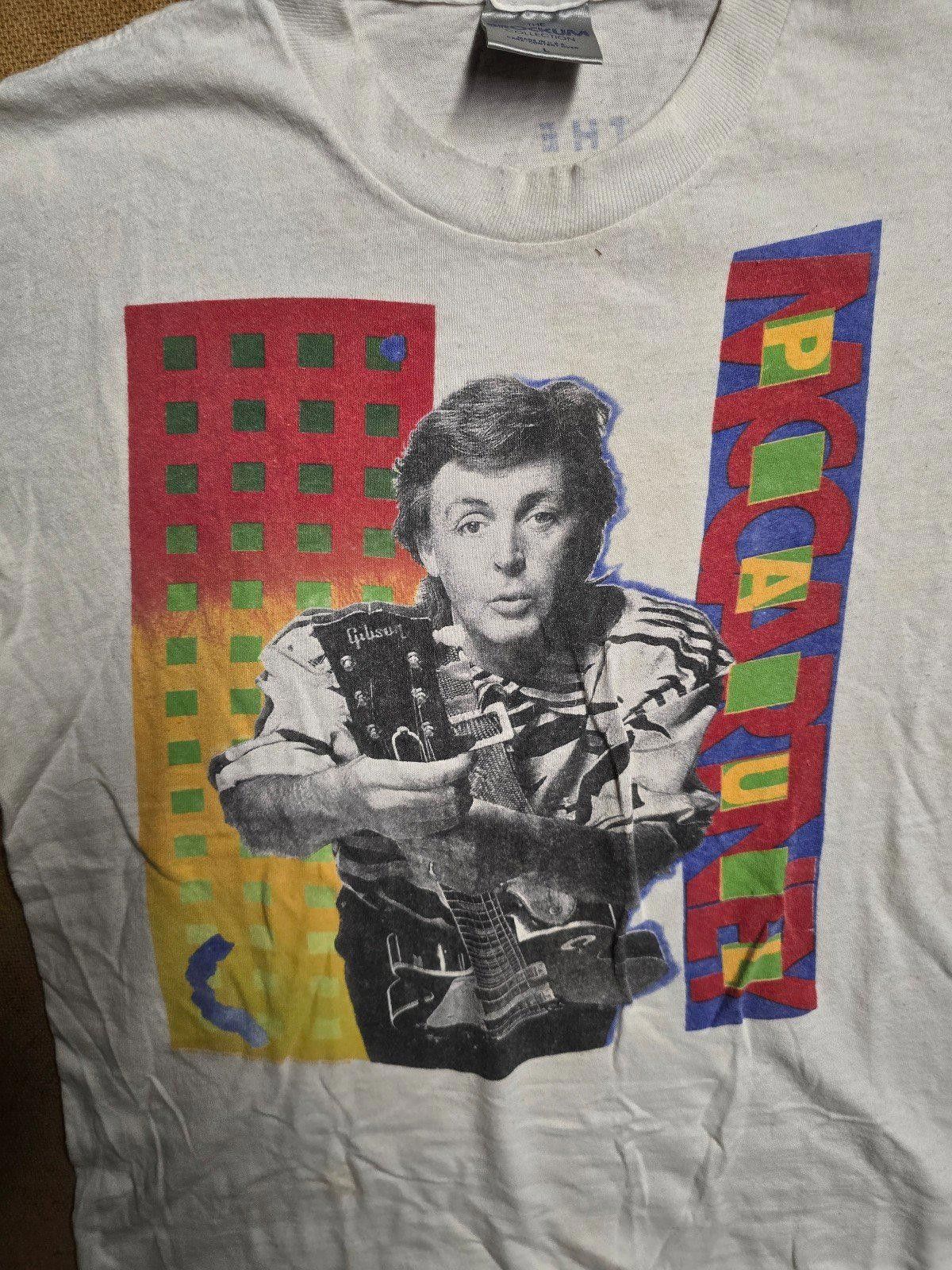 Designer Vintage Paul McCartney Shirt Tour 1989-90 Single Stitch L Size US L / EU 52-54 / 3 - 2 Thumbnail