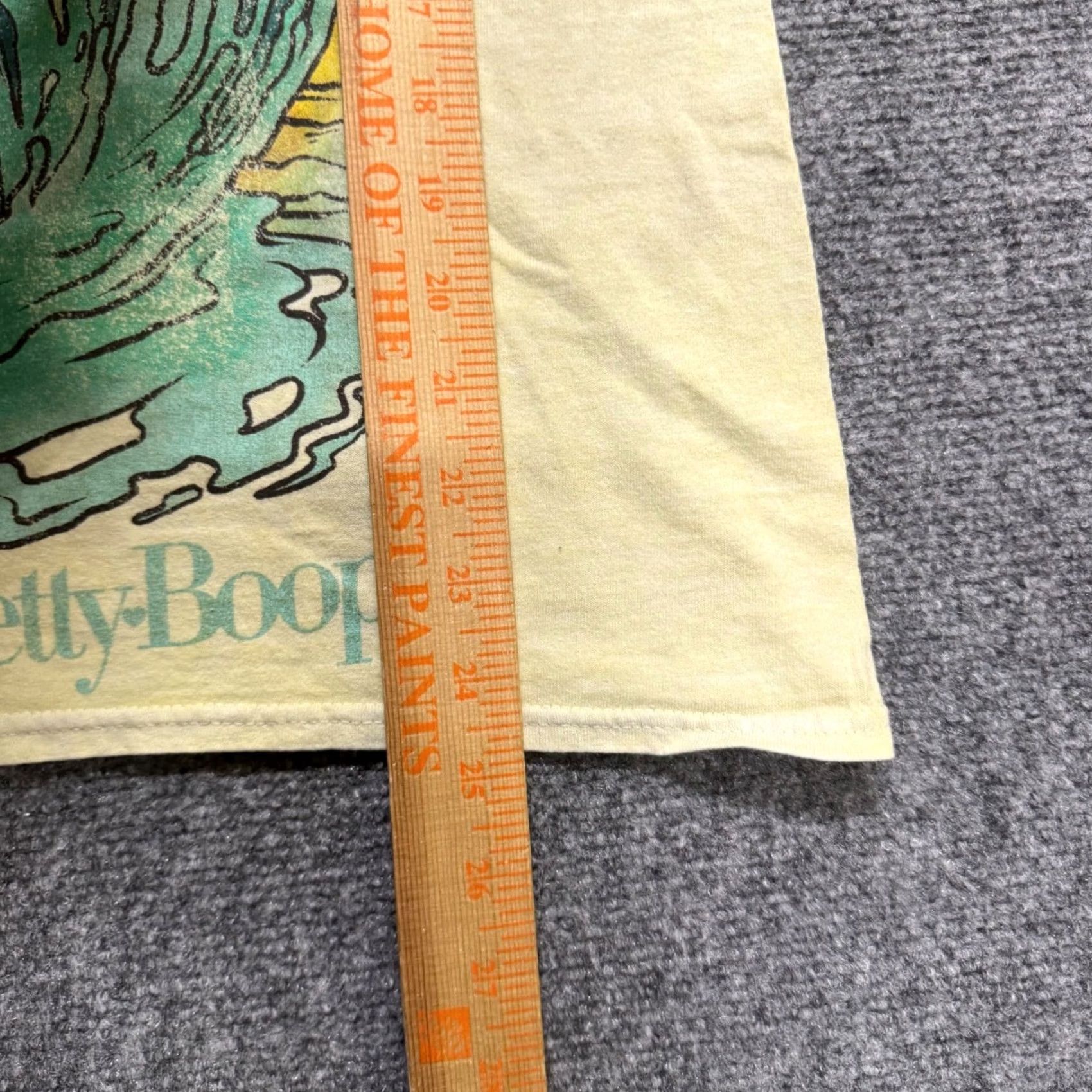 Vintage Y2K Betty Boop T-shirt Mens M Yellow Grunge Graphic Top Maui Bop Size US M / EU 48-50 / 2 - 5 Thumbnail