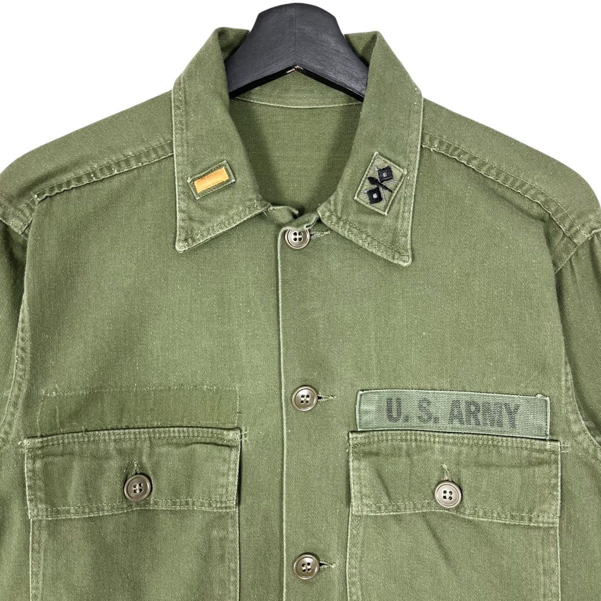 Vintage Vintage 50’s Korean War US Army Jacket With DIY Painting Size US M / EU 48-50 / 2 - 4 Thumbnail