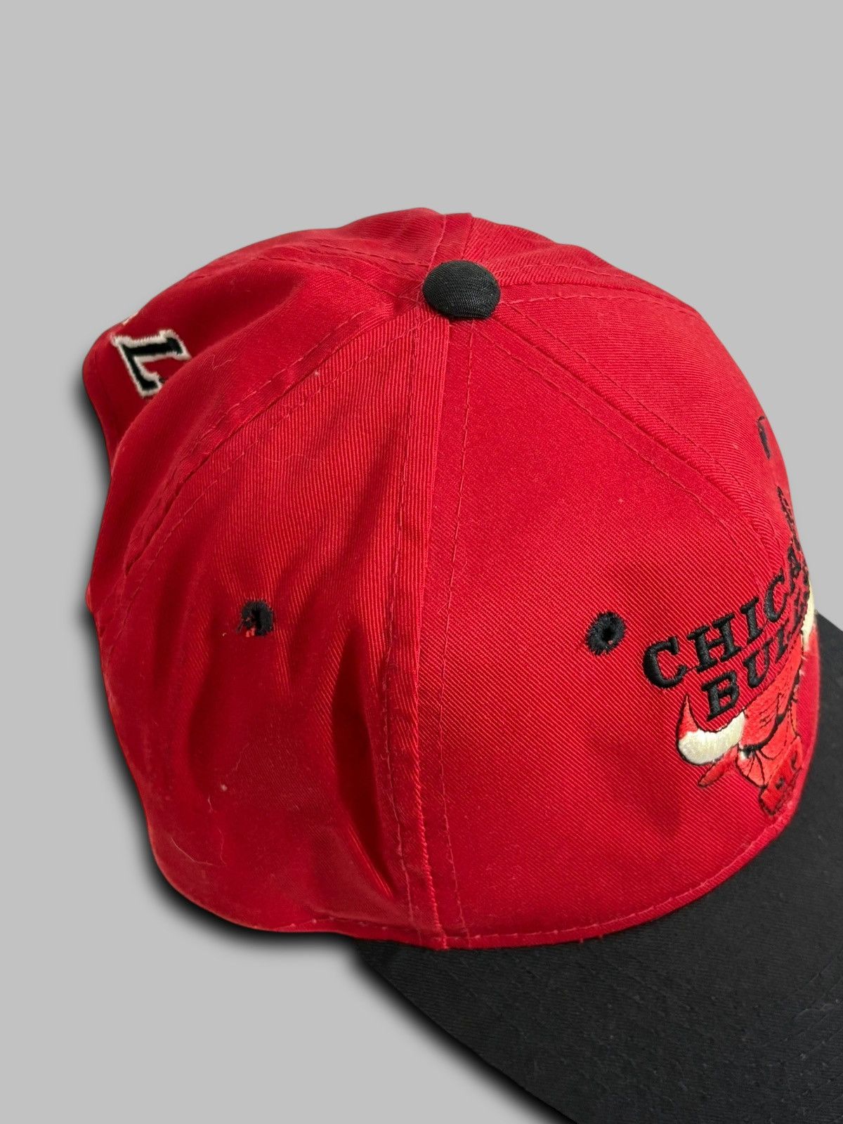 NBA Chicago Bulls 90s Hat Logo MLB Baseball Sports Dad The G Cap Size ONE SIZE - 6 Thumbnail
