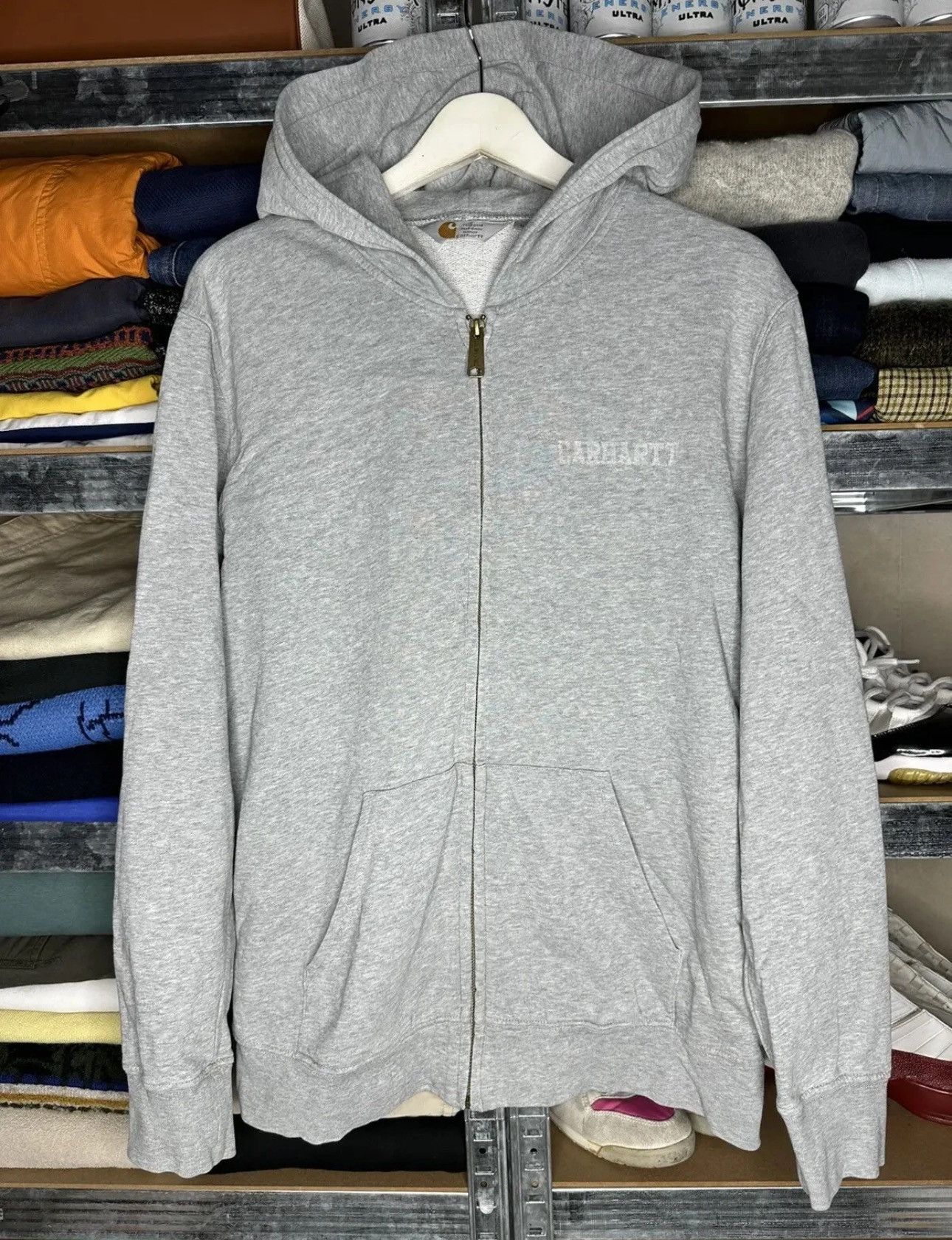 Carhartt Y2K Carhartt Vintage Full Zip Hoodie Logo Man’s Size L Size US L / EU 52-54 / 3 - 1 Thumbnail