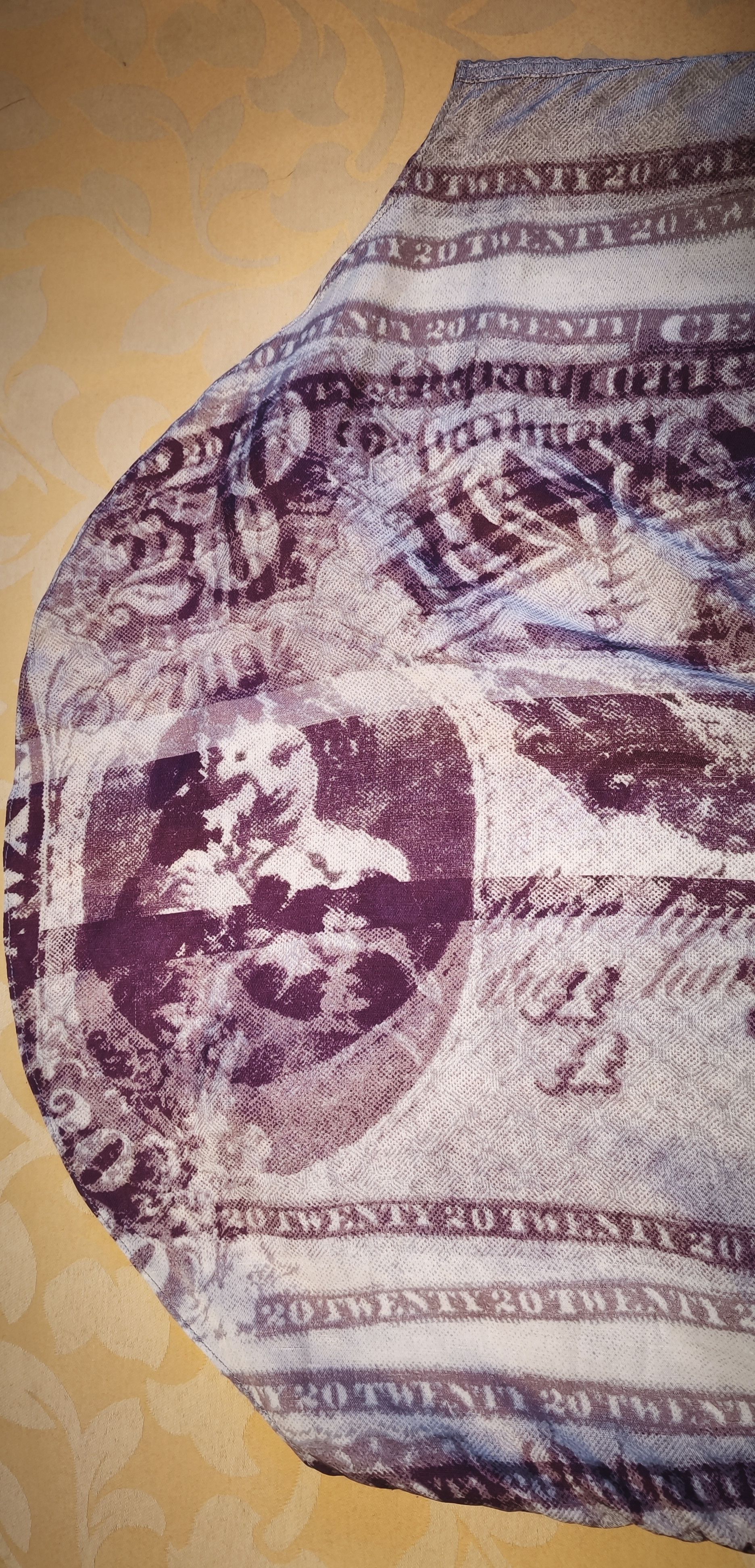 Acne Studios Oversized shirt - dollar bill-inspired print Size M / US 6-8 / IT 42-44 - 23 Thumbnail