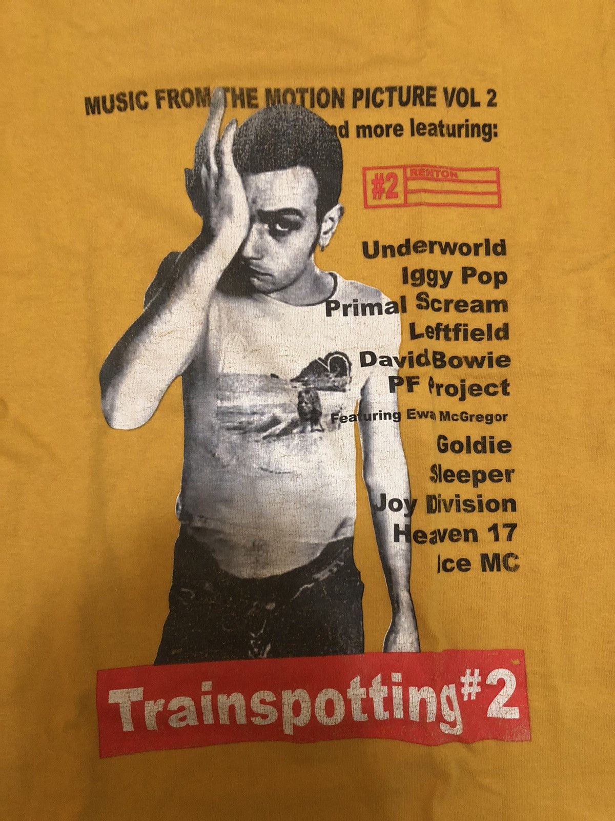 Vintage Rare vintage 90s Trainspotting movie t-shirt Size US L / EU 52-54 / 3 - 2 Thumbnail