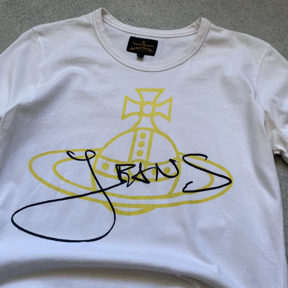 Vivienne Westwood Vivienne Westwood T-Shirt Big Logo Anglomania Hype Y2K Size US S / EU 44-46 / 1 - 2 Thumbnail