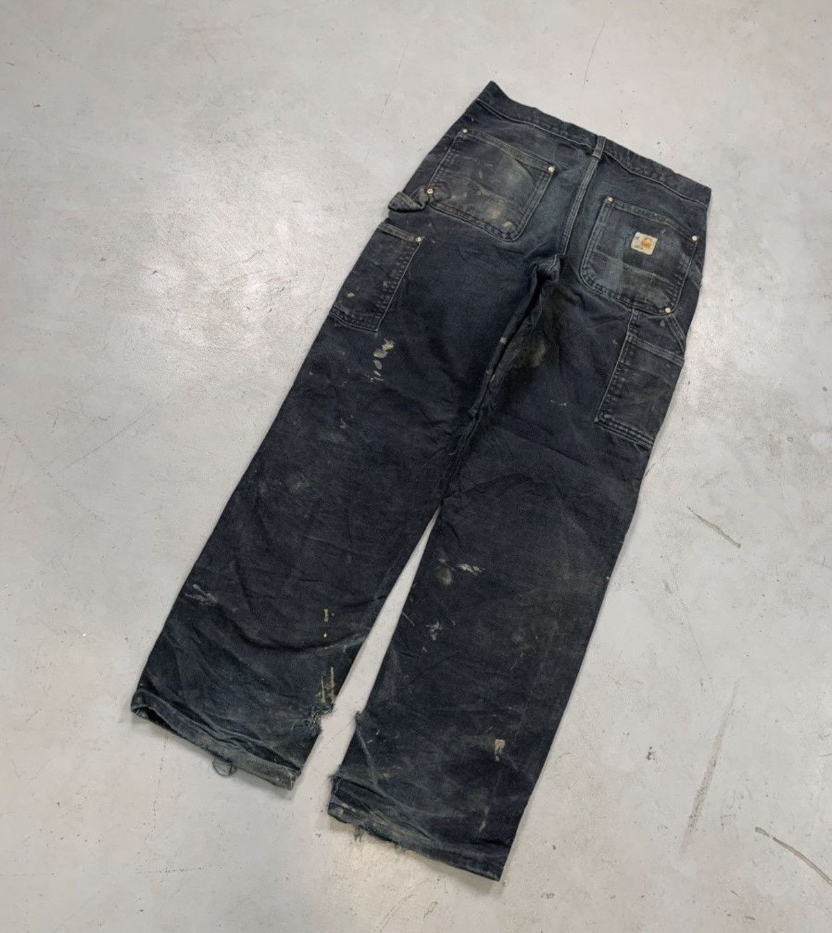 Carhartt Vintage carhartt b01 blk double knee denim Size US 30 / EU 46 - 2 Thumbnail