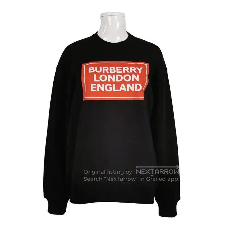 Burberry Burberry Black Cotton Sweatshirt for Women. Size M / US 6-8 / IT 42-44 - 1 Thumbnail